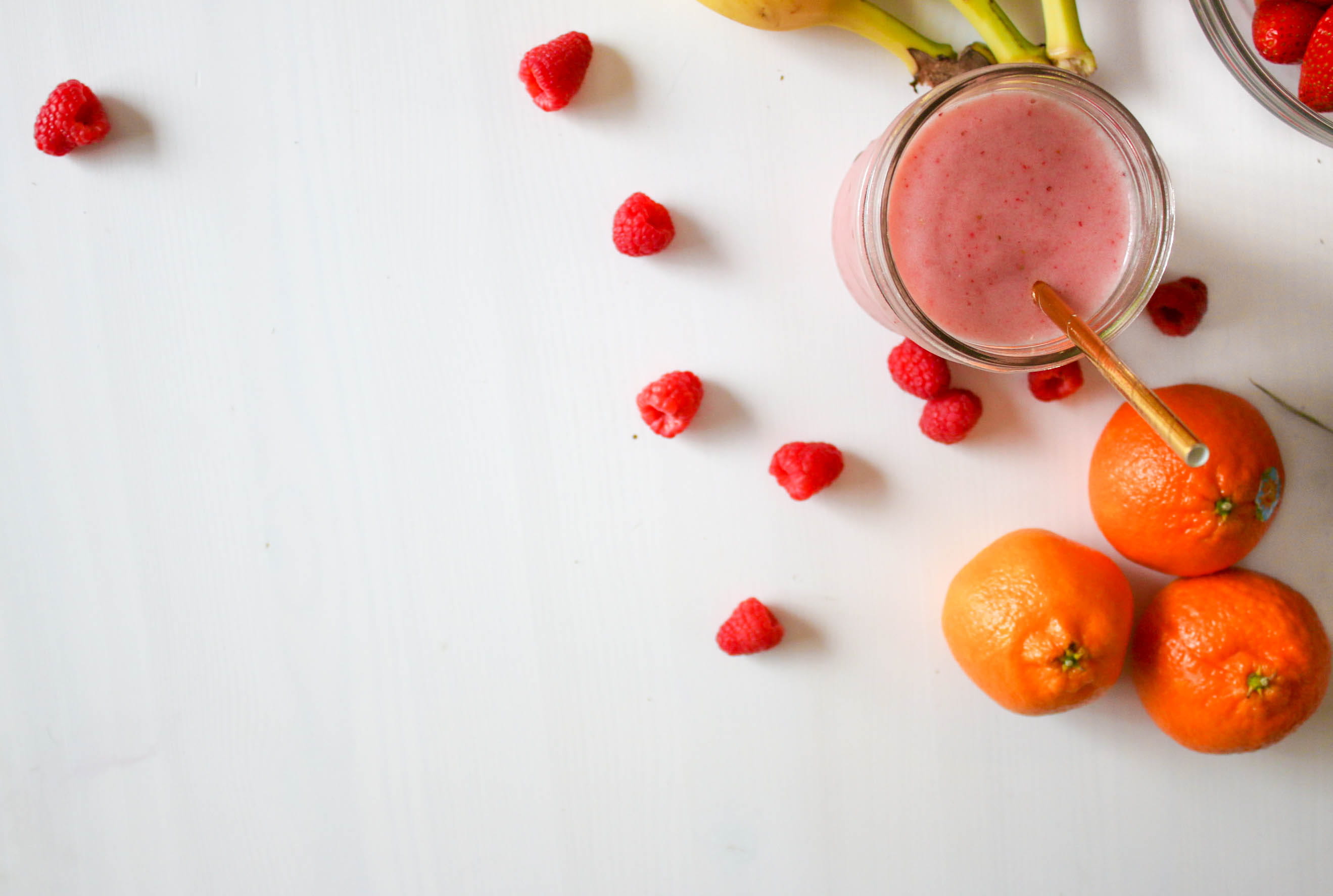 citrus fruit, banana, temptation, juicy, yellow, wellbeing, healthy eating, raspberry, refreshment, meal, glass, minimal, directly above, no people, healthy, HD Wallpaper