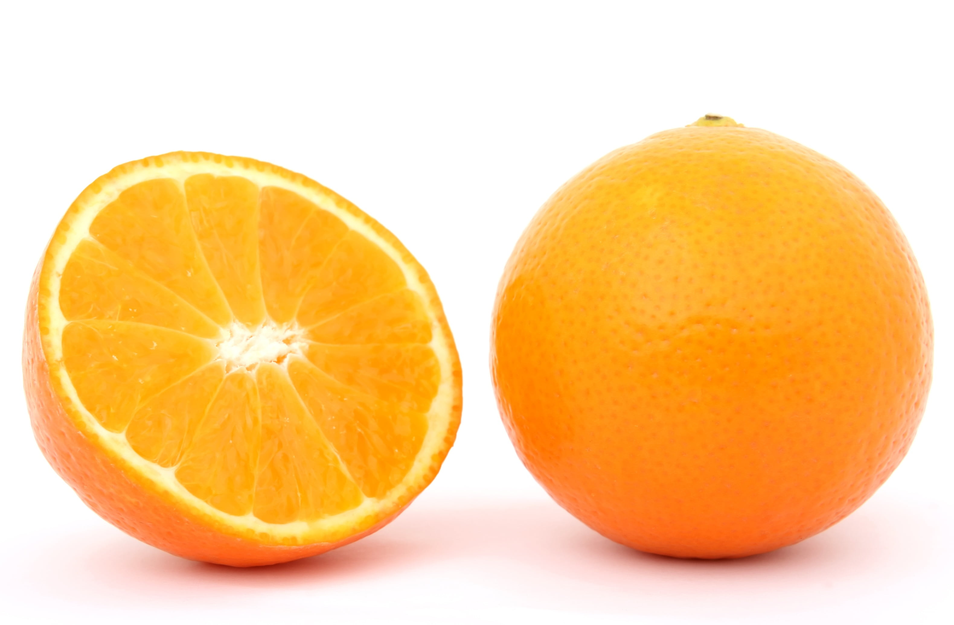 vitamin c, isolated, close-up, health, fruit, tropical, sweet, healthy lifestyle, background, colorful, healthy, 2K, diet, orange, antioxidant, cross Section, HD Wallpaper