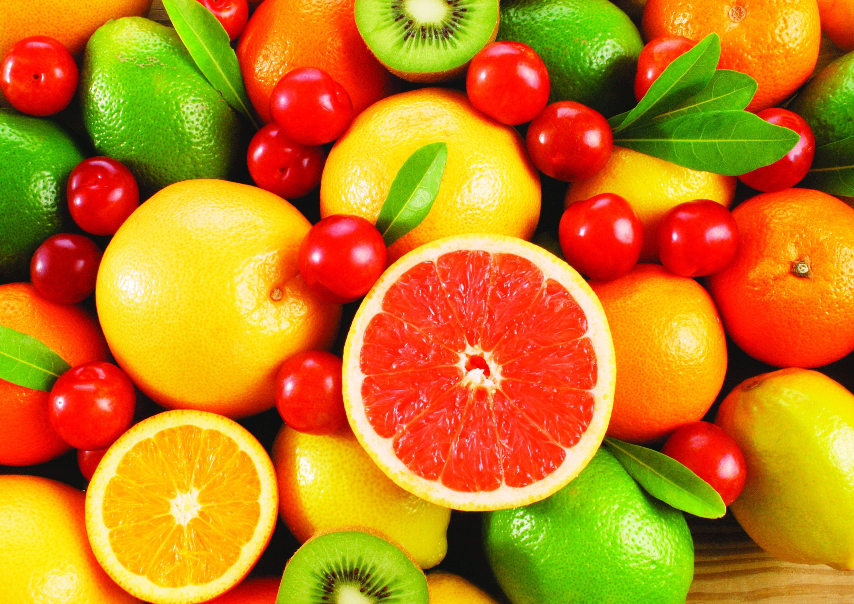 yellow, orange Color, variety, pile, food, citrus Fruit, cherry, lime, eating, dieting, raw Food, mandarin Orange, multi Colored, red, vitamin, organic, HD Wallpaper