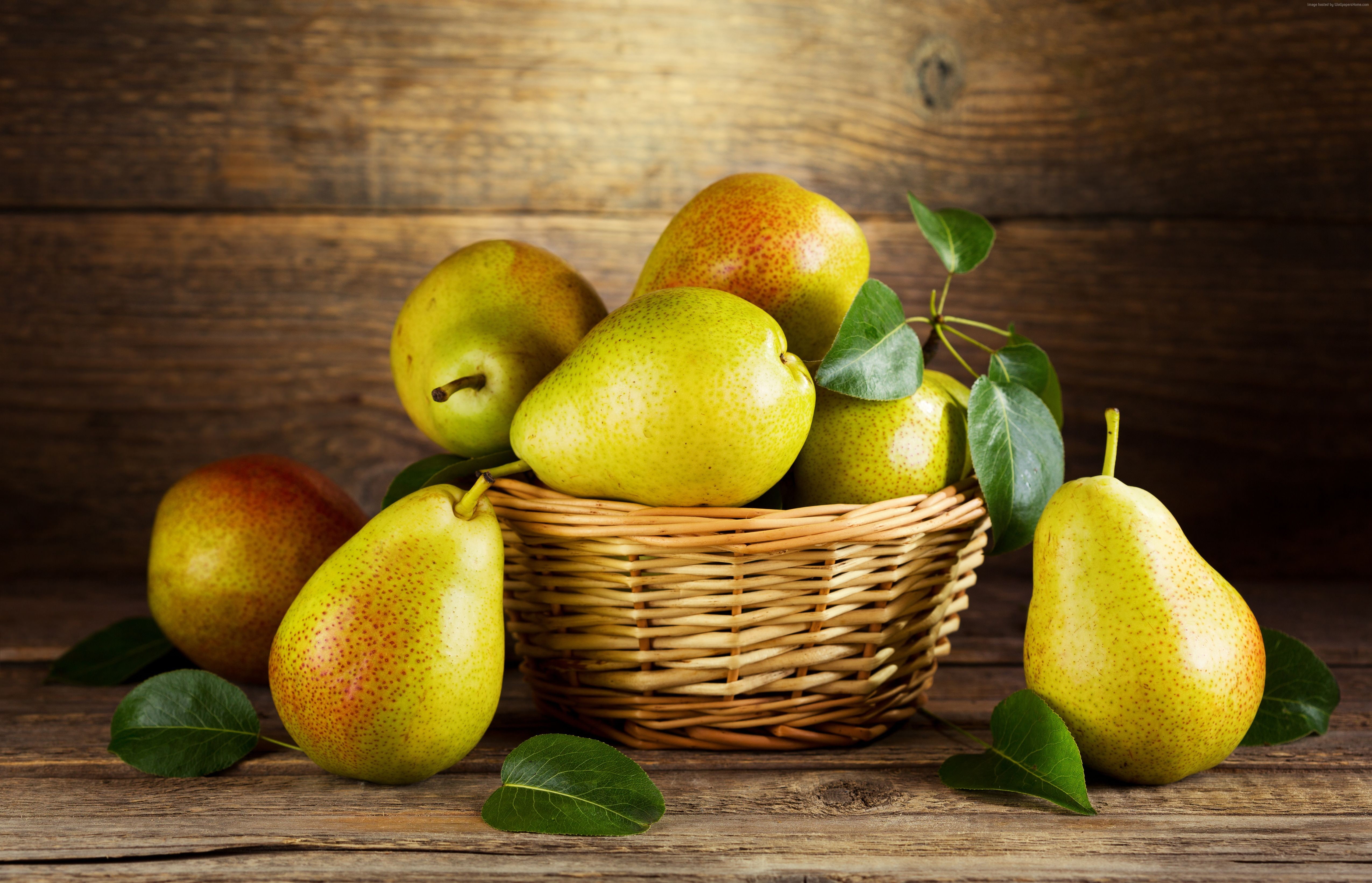 5k, fruit, pear, 4K, HD Wallpaper