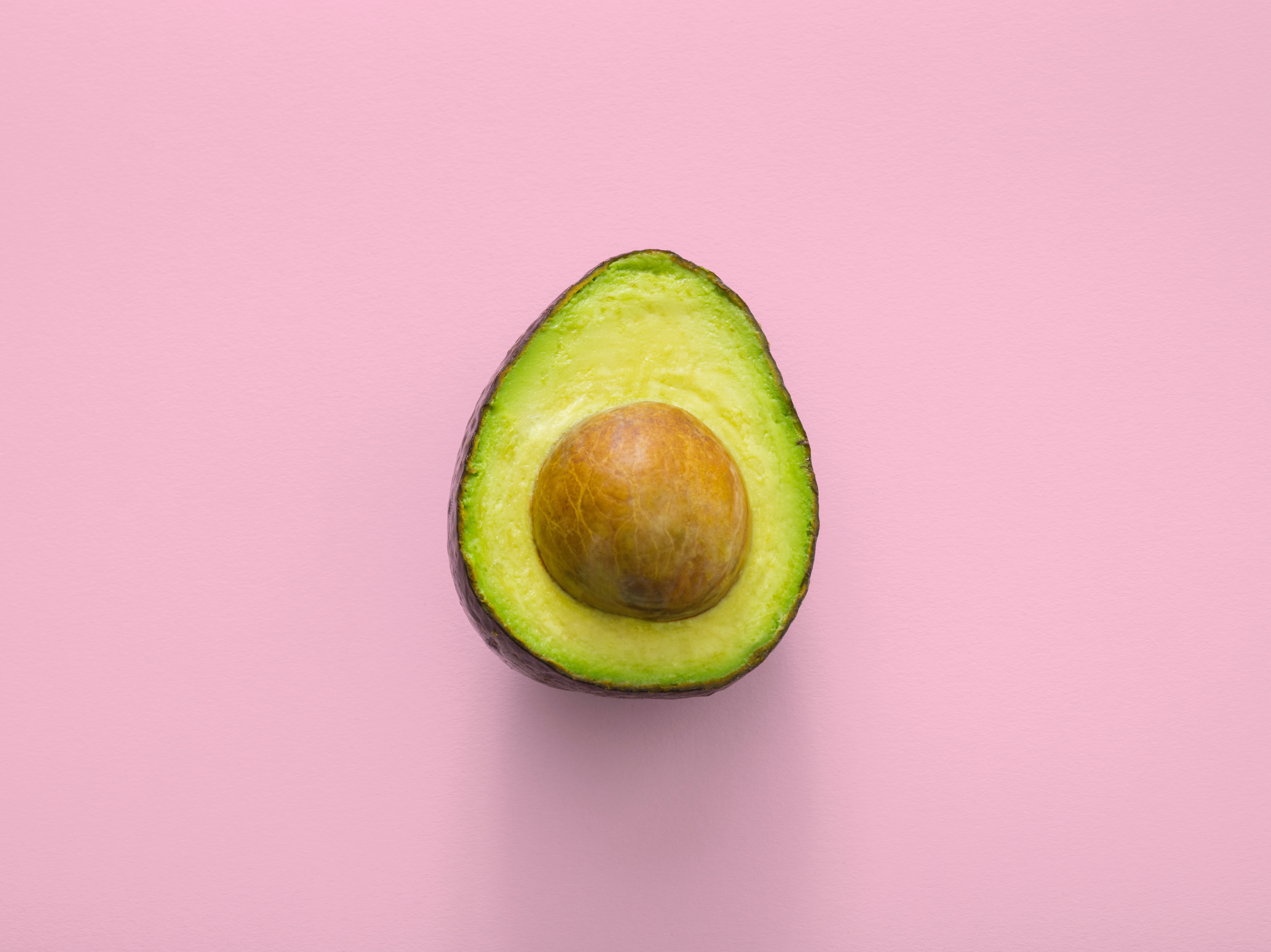 food, eating, vegetarian Food, seed, healthy Eating, single Object, cut out, close-up, food And Drink, slice, cross Section, pink background, yellow, wellbeing, HD Wallpaper