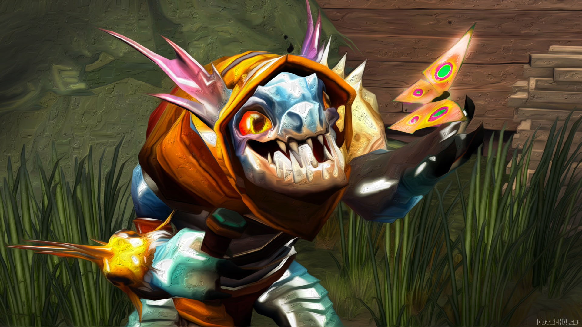 slark, 1080P, dota, art, d, HD Wallpaper