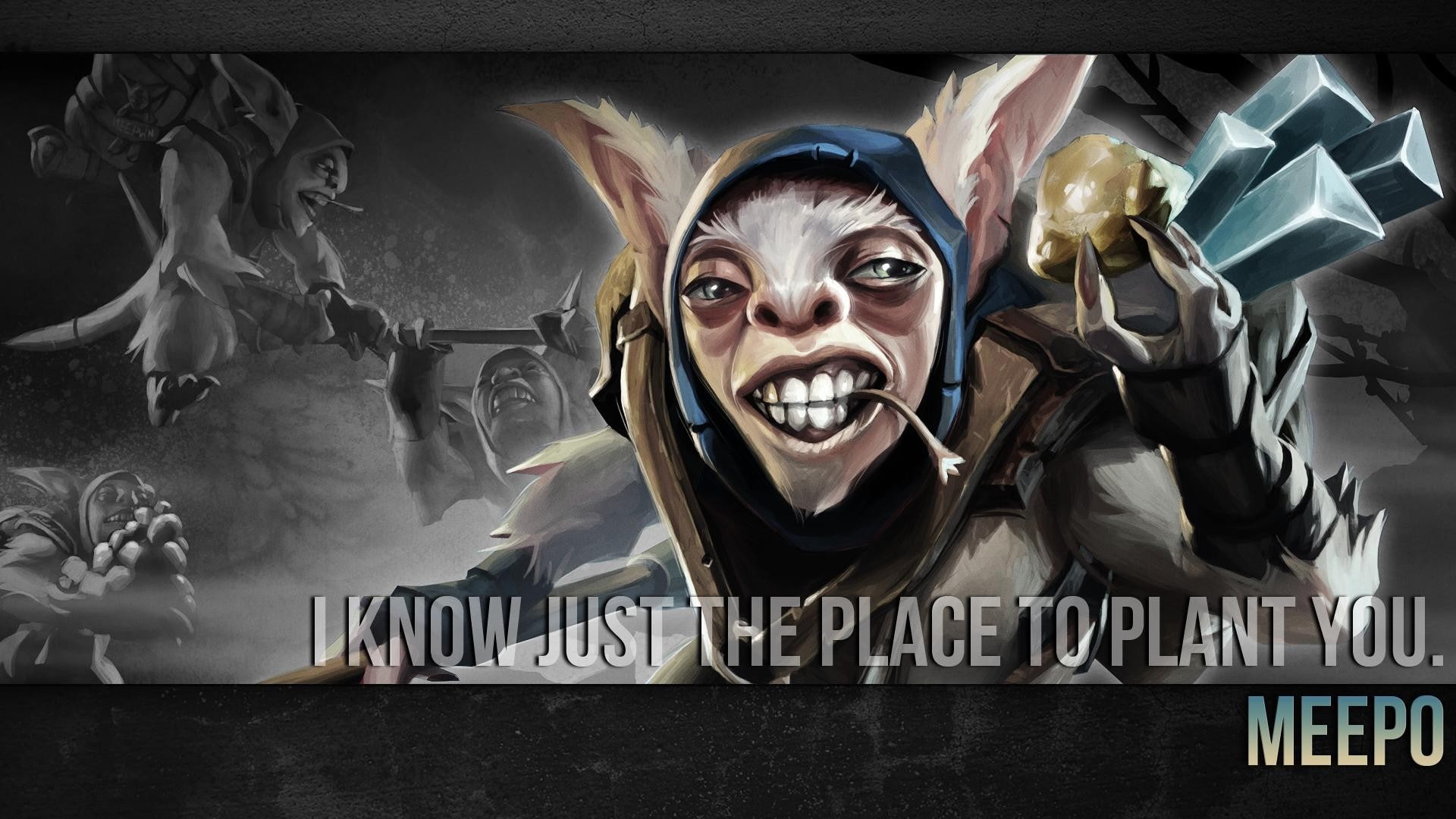 meepo, 1080P, Dota 2, video games, HD Wallpaper