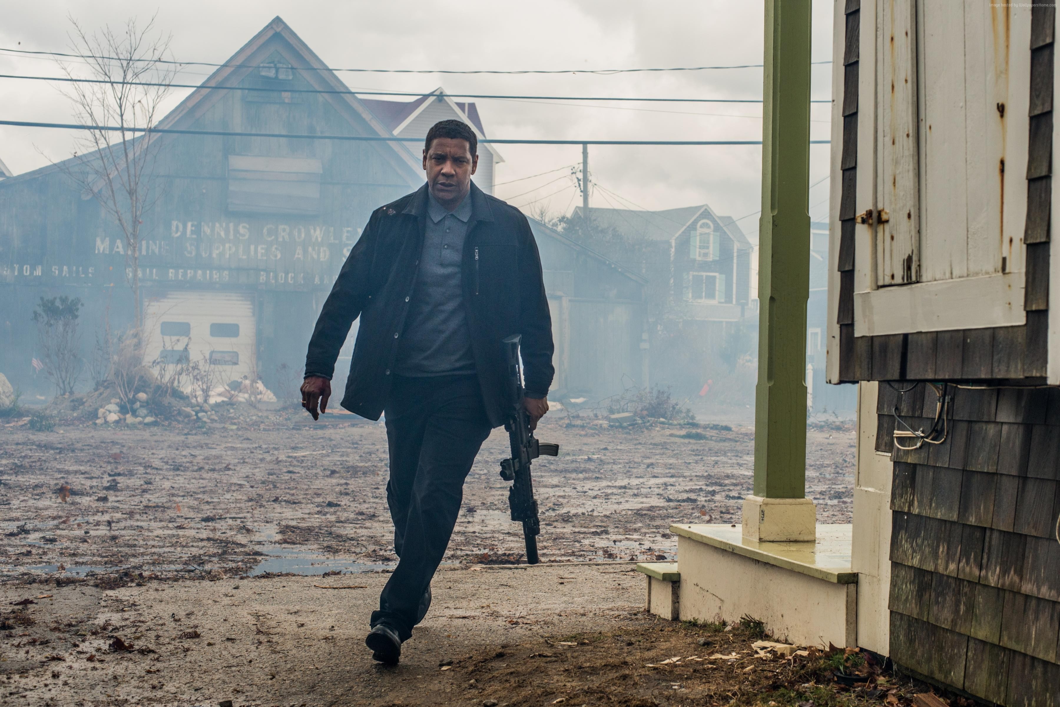 4K, 2K, Denzel Washington, The Equalizer 2, HD Wallpaper