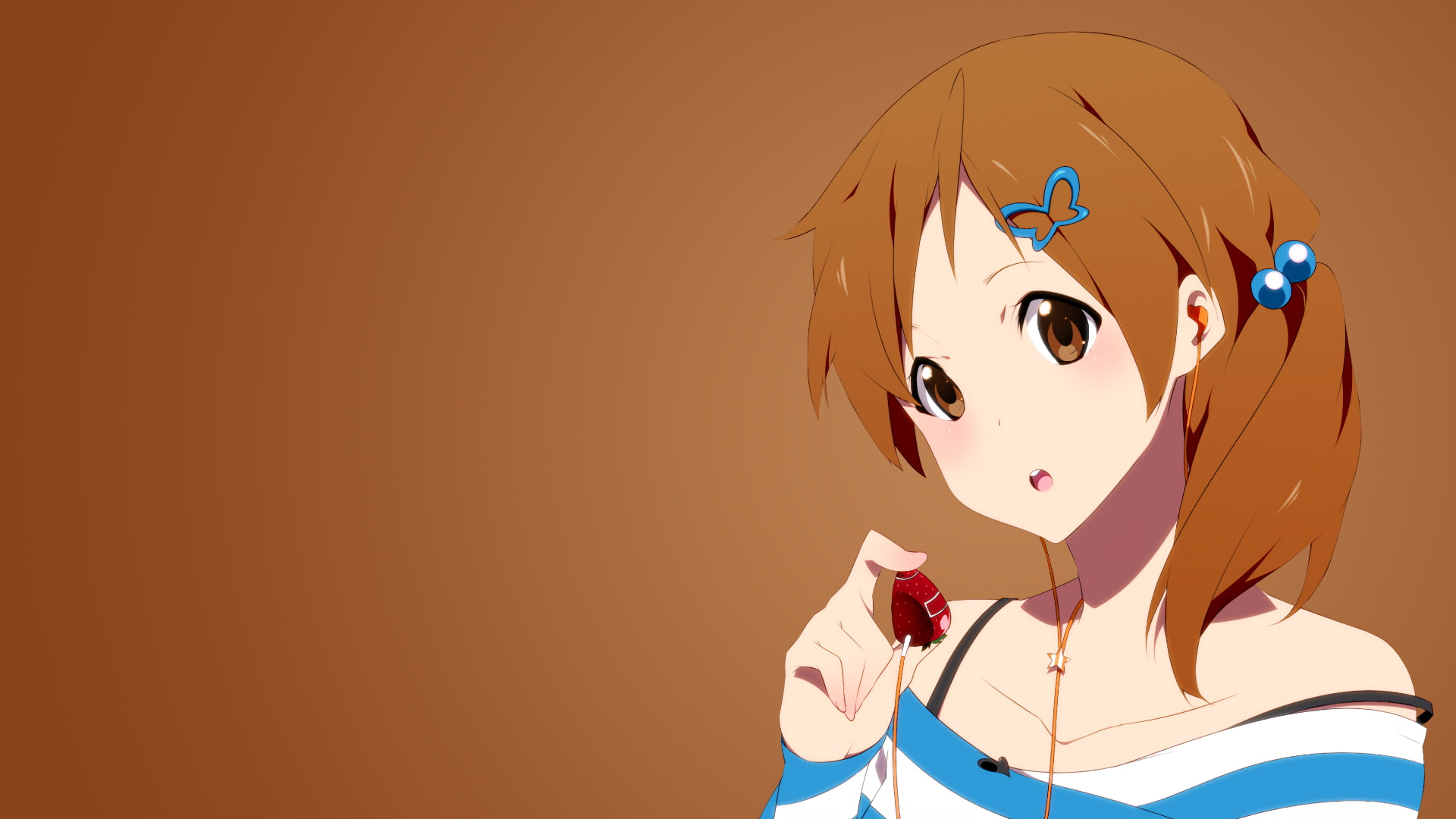 1080P, K-ON!, anime, anime girls, Hirasawa Ui, HD Wallpaper
