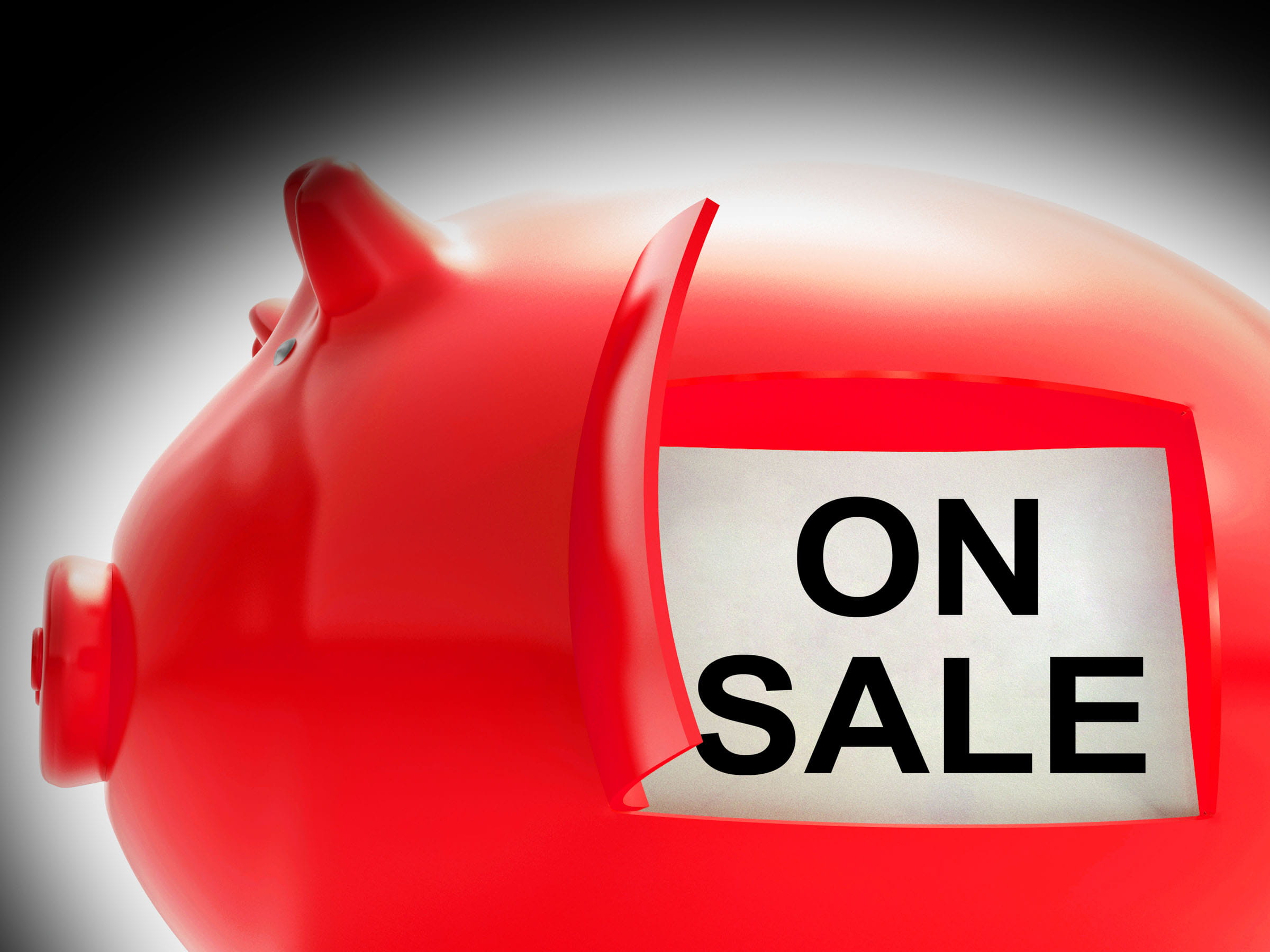 man made object, piggy bank, communication, savings, bargain, price slashed, price reduction, single object, number, accidents and disasters, emotion, red, HD Wallpaper