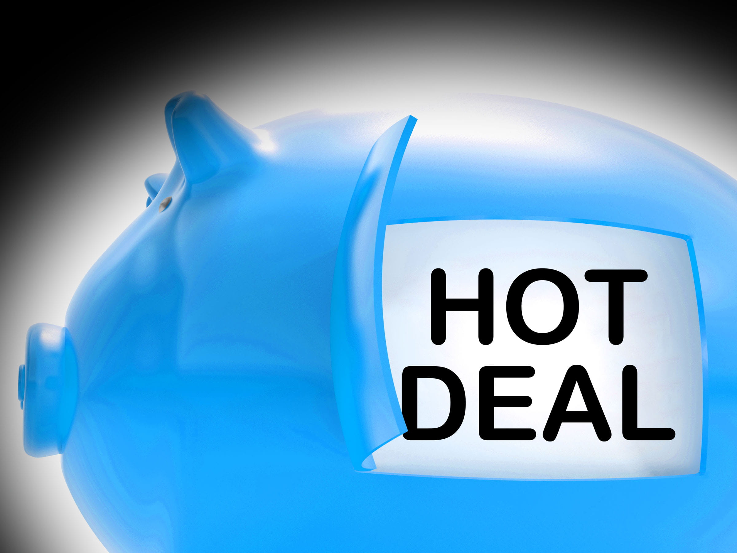 great offer, promotional, piggy, cheap, discounts, black background, best, communication, responsibility, colored background, hot deal, indoors, healthy lifestyle, HD Wallpaper