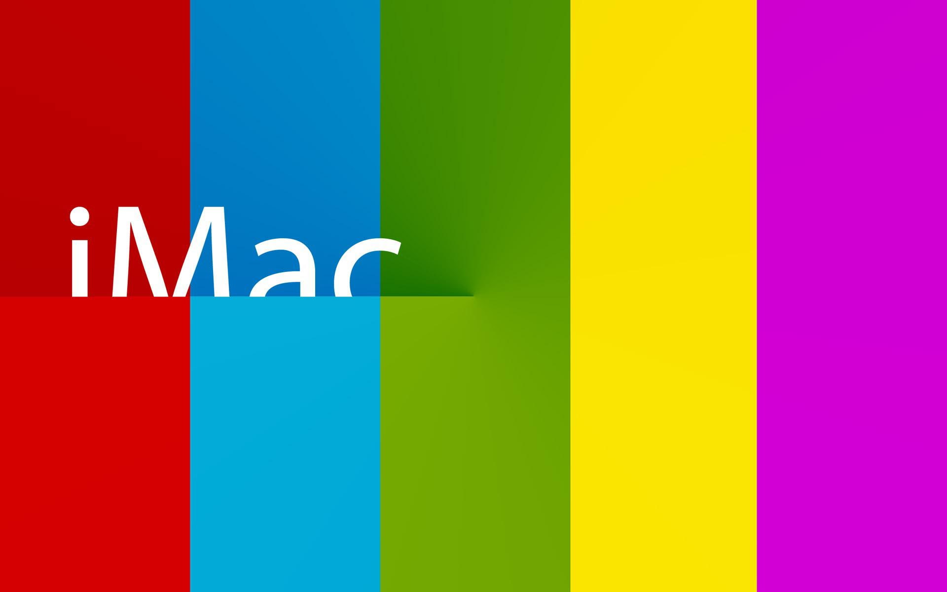 apple, macintosh, imac, computers, 1080P, 1920x1200, logo, HD Wallpaper