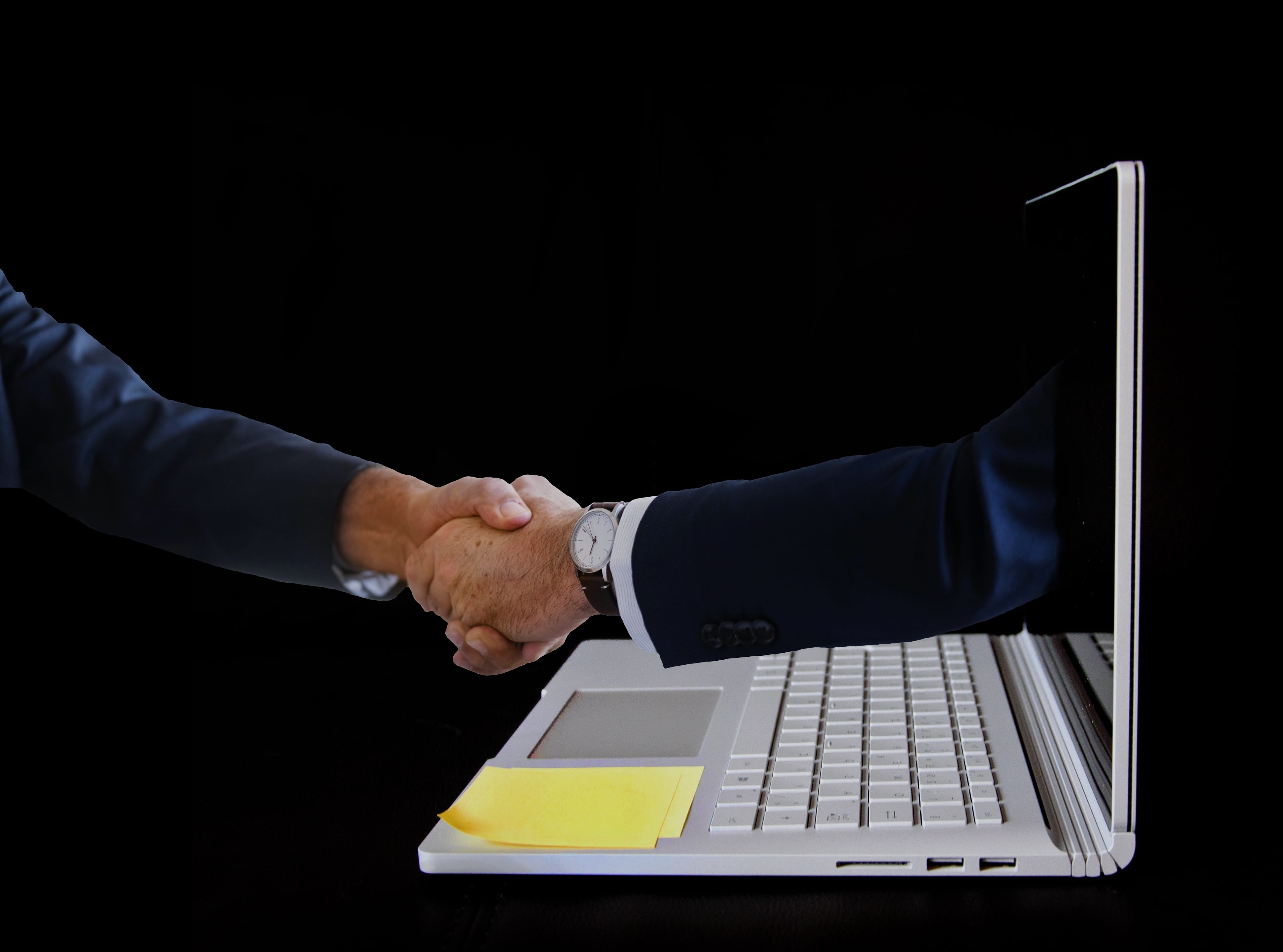 connection, ecommerce, e-business, technology, human body part, professional, wireless technology, men, economy, coworker, human hand, teamwork, handshake, HD Wallpaper