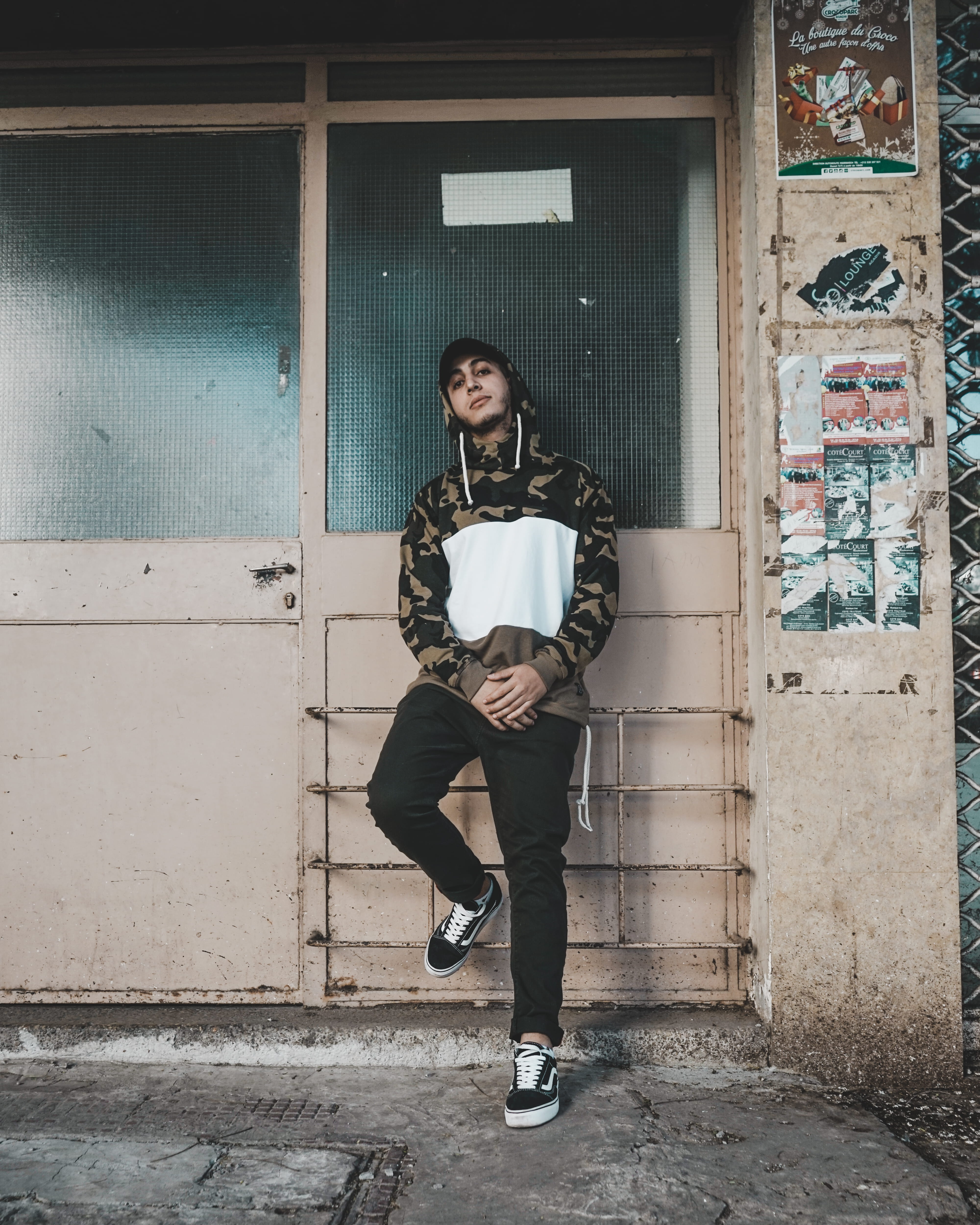 agadir, men’s fashion, streetwear, hoodie, street wear, men’s wear, day, full length, building exterior, architecture, editor, wall - building feature, Phone HD Wallpaper