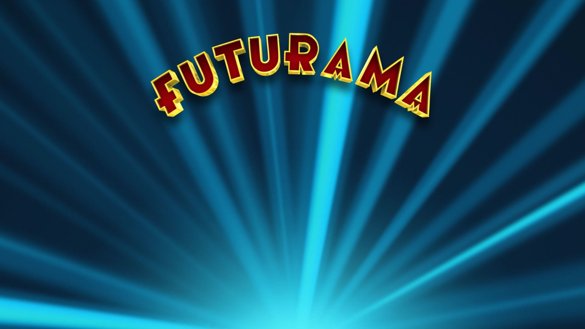 logo, 1080P, Futurama, Cartoon, Blue, HD Wallpaper