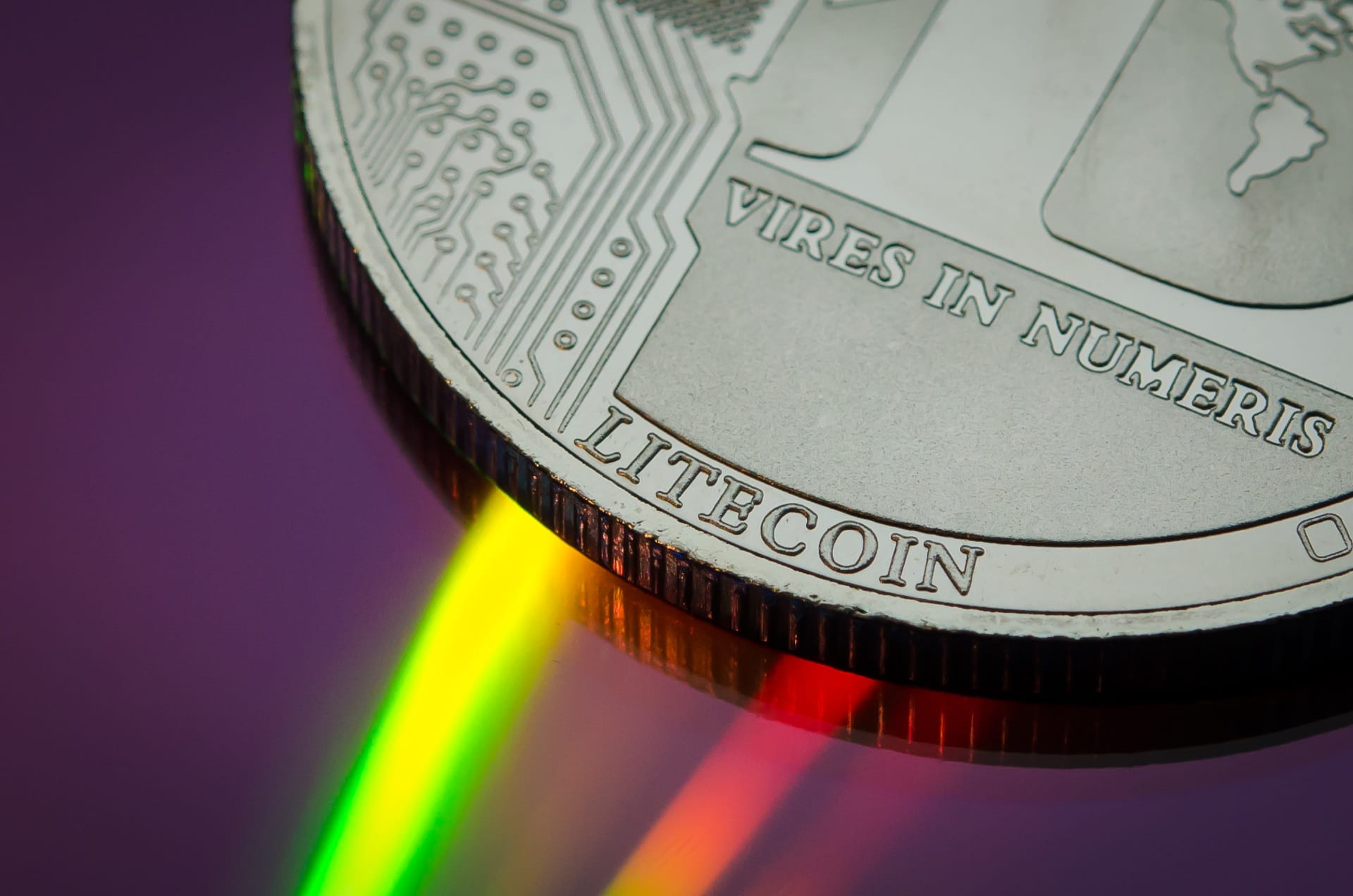 currency, no people, cryptocurrency, coin, crypto, single object, indoors, financial, business, litecoin, accuracy, communication, high angle view, wealth, HD Wallpaper