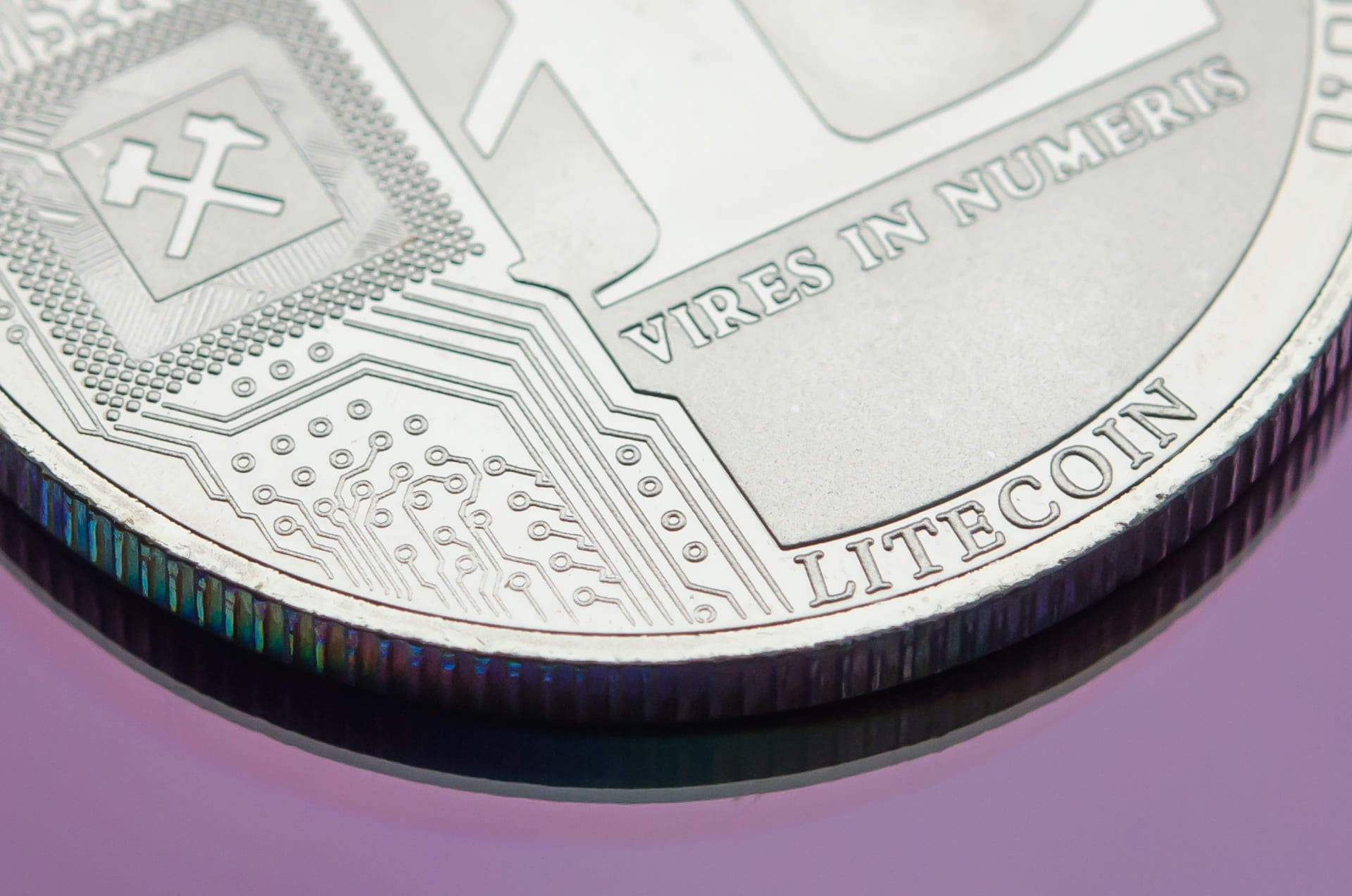 extreme close-up, close-up, text, litecoin, paper currency, crypto, cryptocurrency, banking, dollar sign, finance, investment, macro, making money, business, HD Wallpaper