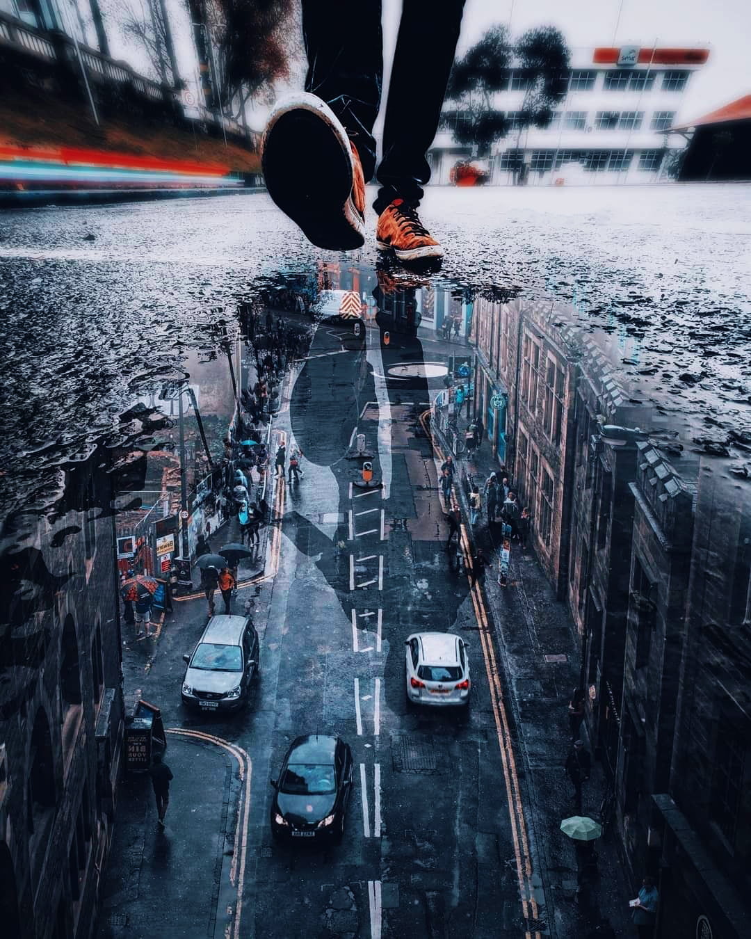 cheating, 00111 (Artist), Photoshop, urban, kuxgo, Artem Aznagulov, illustration, Urban Legends: Tale of the Cyberking, 720P, Phone HD Wallpaper