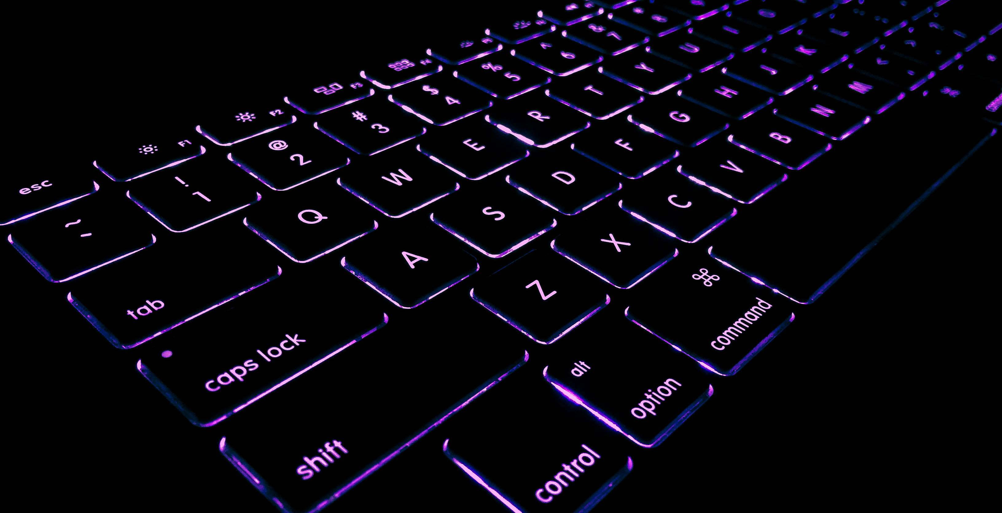wireless technology, computer keyboard, computer network, no people, computer crime, modern, computer programmer, computer part, keypad, light, black background, HD Wallpaper