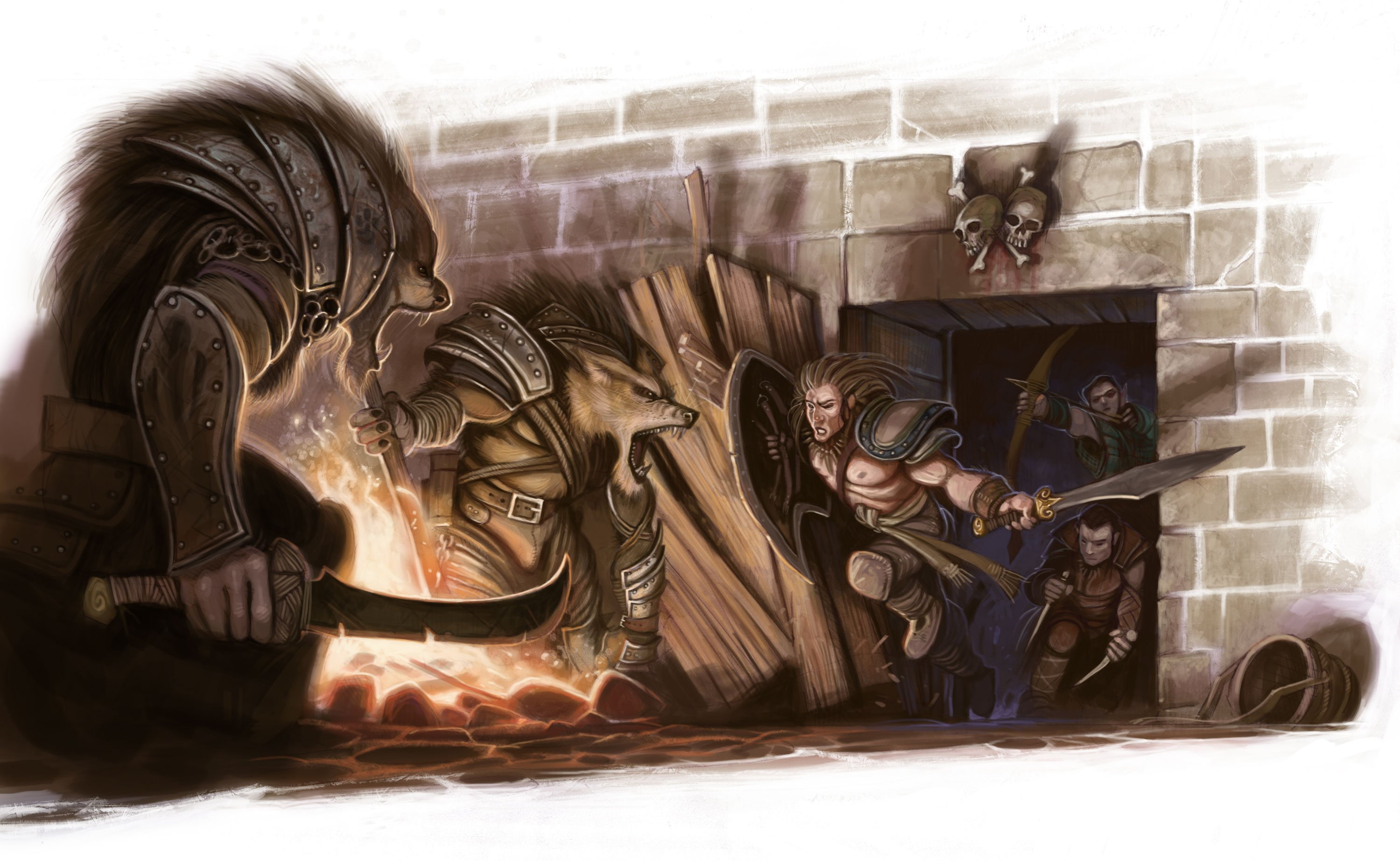 adventure, 2K, fantasy, dragons, board, rpg, dungeons, HD Wallpaper