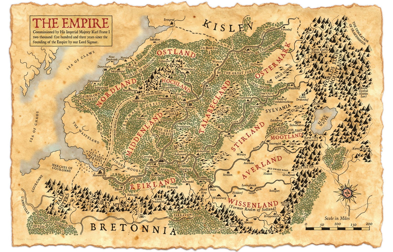 wfrp warhammer fantasy role play map, 720P, HD Wallpaper