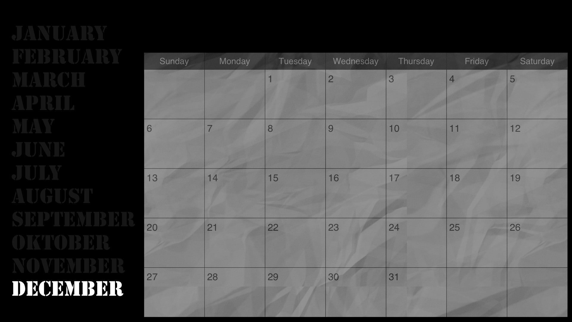 1080P, paper, 2015, calendar, HD Wallpaper