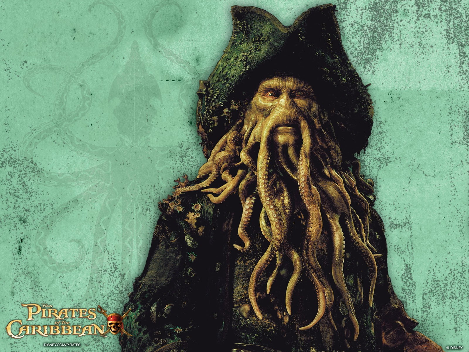 pirates, 720P, davy, nighy, bill, jones, tentacles, movies, caribbean, HD Wallpaper
