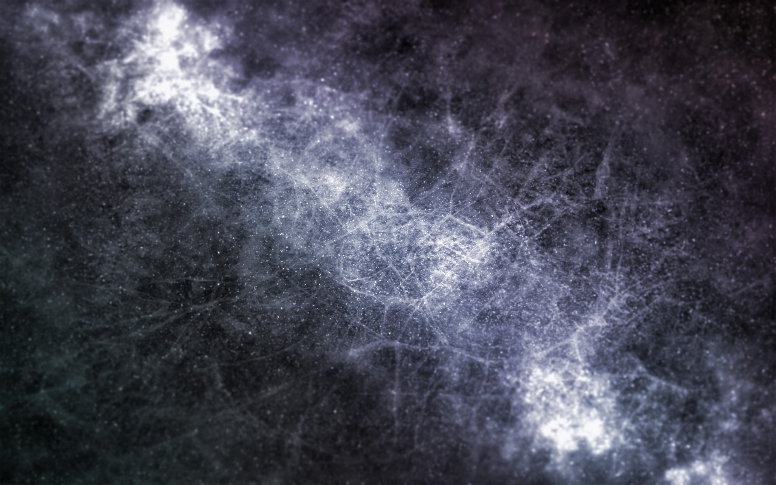 winter, planet - space, space, nebula, Blurred, astronomy, purple, sky, star - space, mystery, dark, abstract backgrounds, black color, nature, neurons, HD Wallpaper