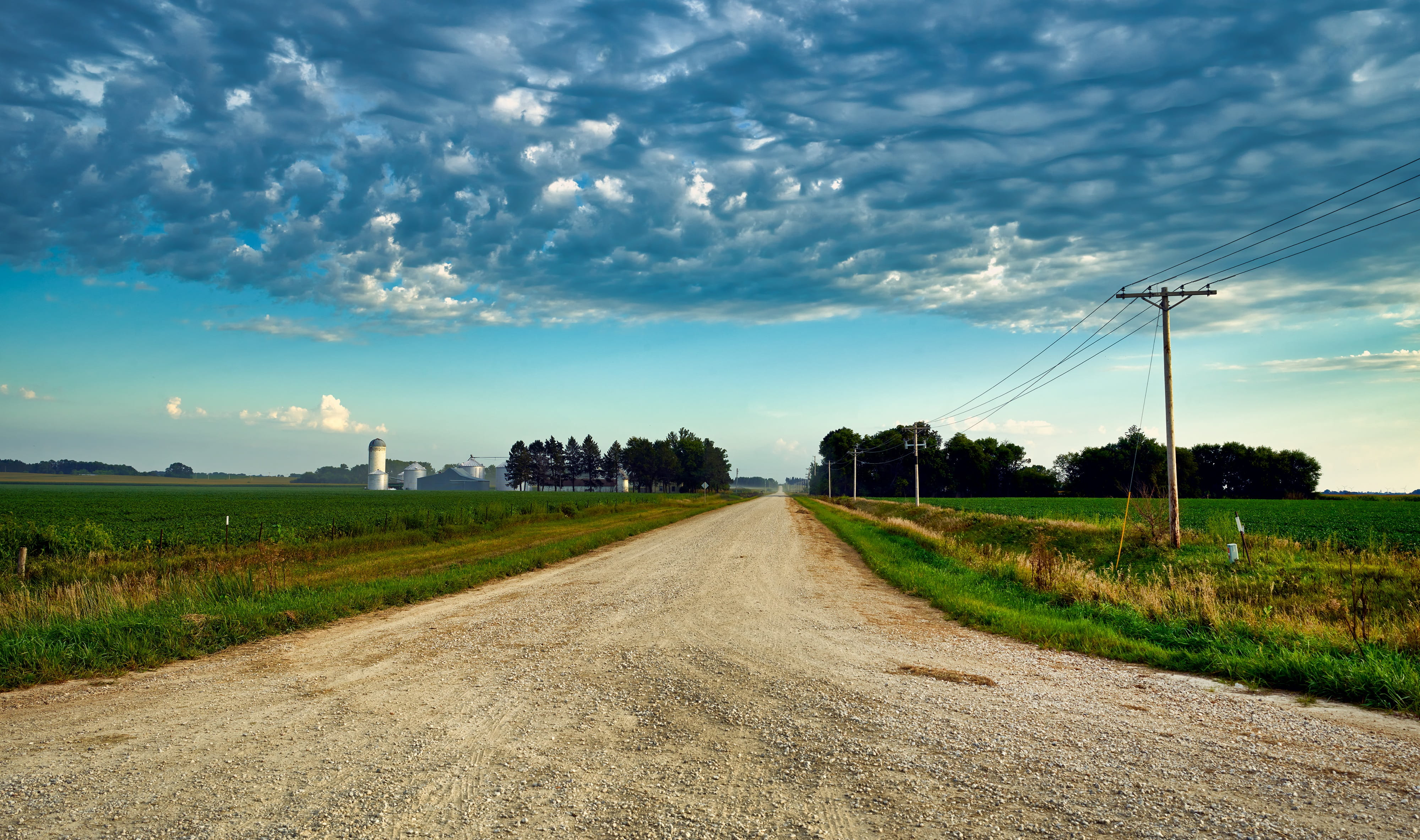 dirt road, outdoors, electricity, electricity pylon, grass, land, landscape, tranquil scene, rural, country, environment, scenics - nature, cloud - sky, HD Wallpaper