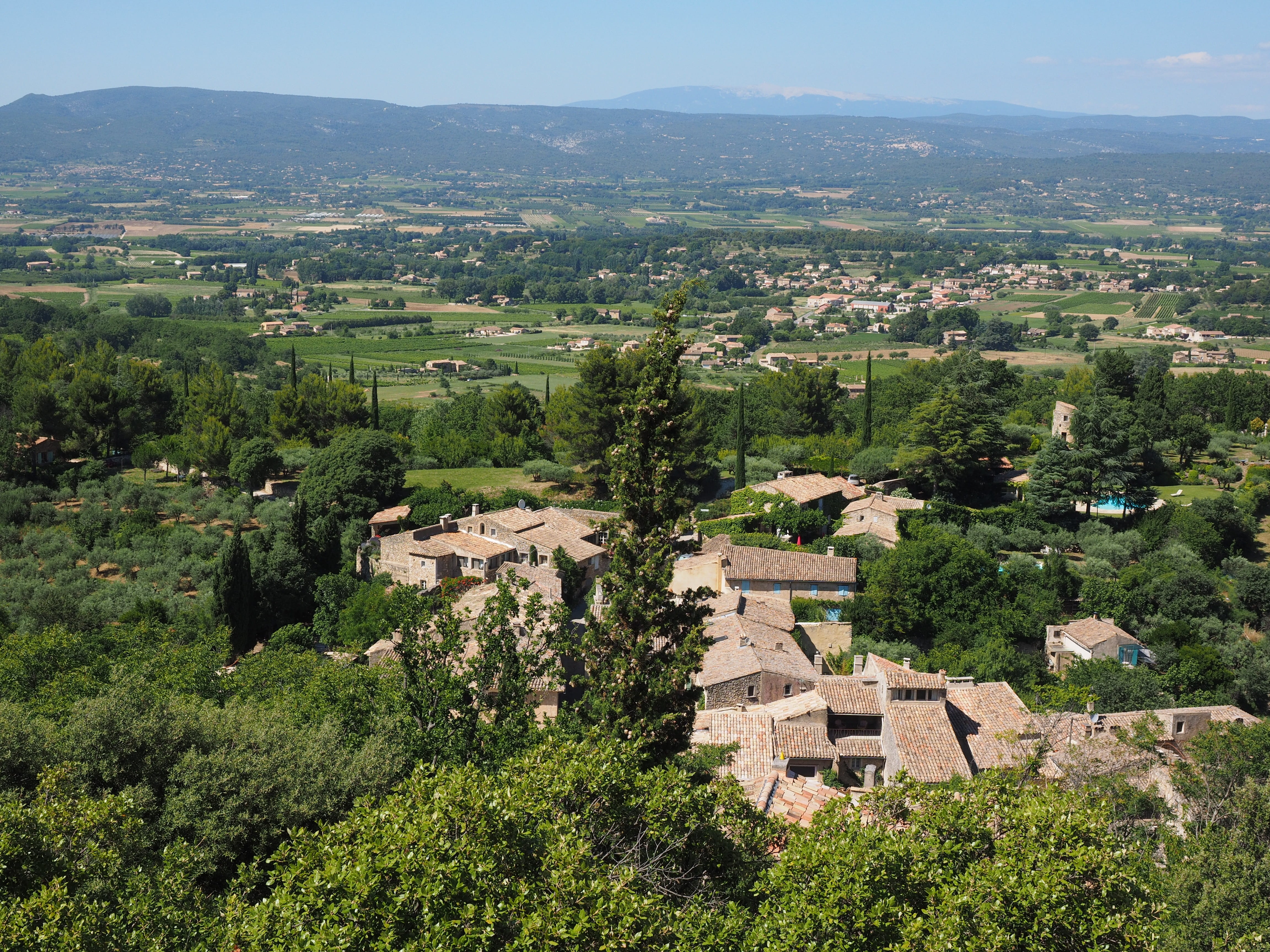 building, city, department of vaucluse, rural scene, townscape, provence-alpes-côte dazur, nature, scenics - nature, residential district, Village, green color, HD Wallpaper