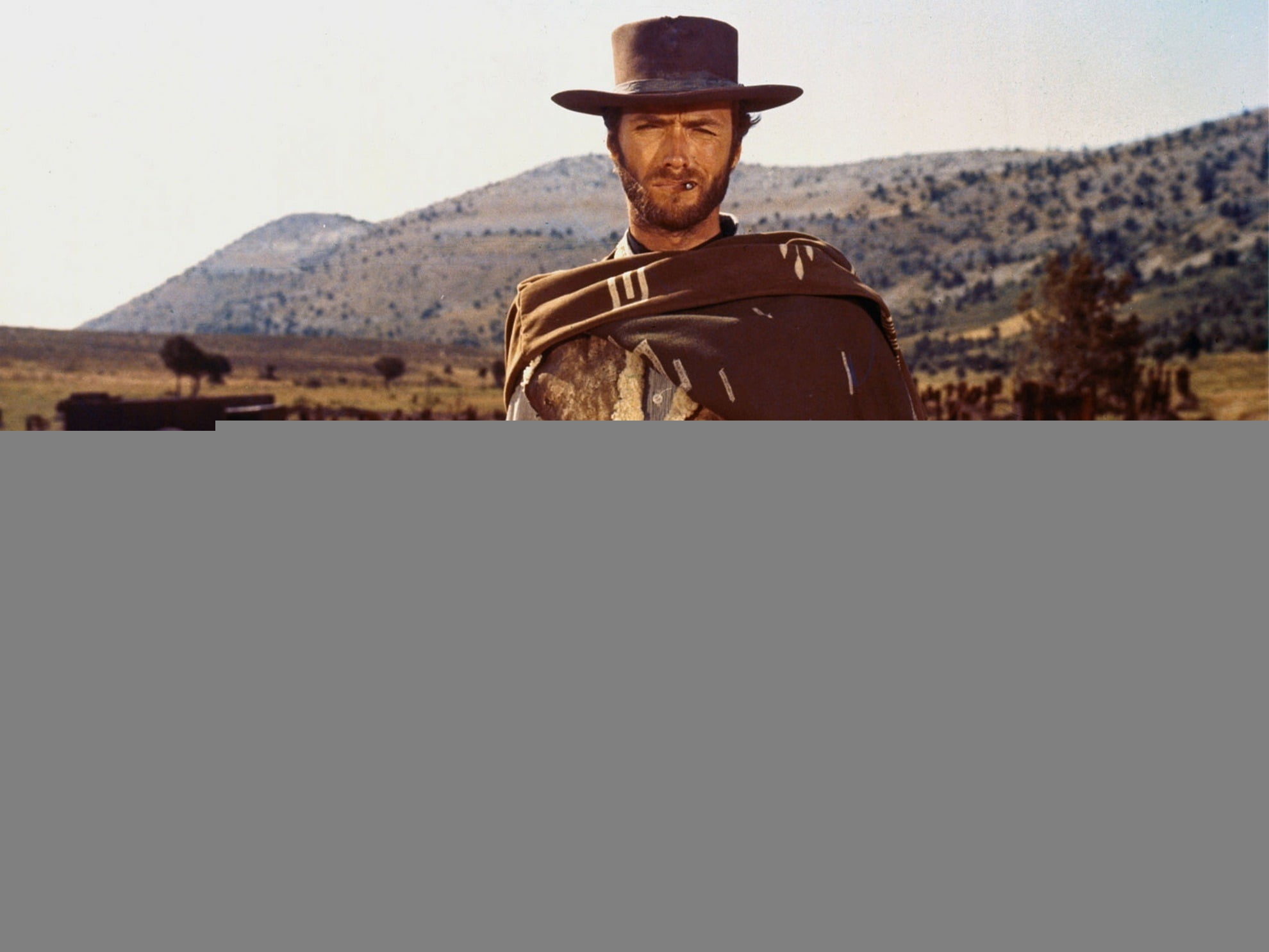 adult, wild West, rural Scene, sky, 1080P, cultures, cowboy Hat, clint eastwood, clear sky, day, uSA, land, landscape, nature, buono il brutto il cattivo, HD Wallpaper