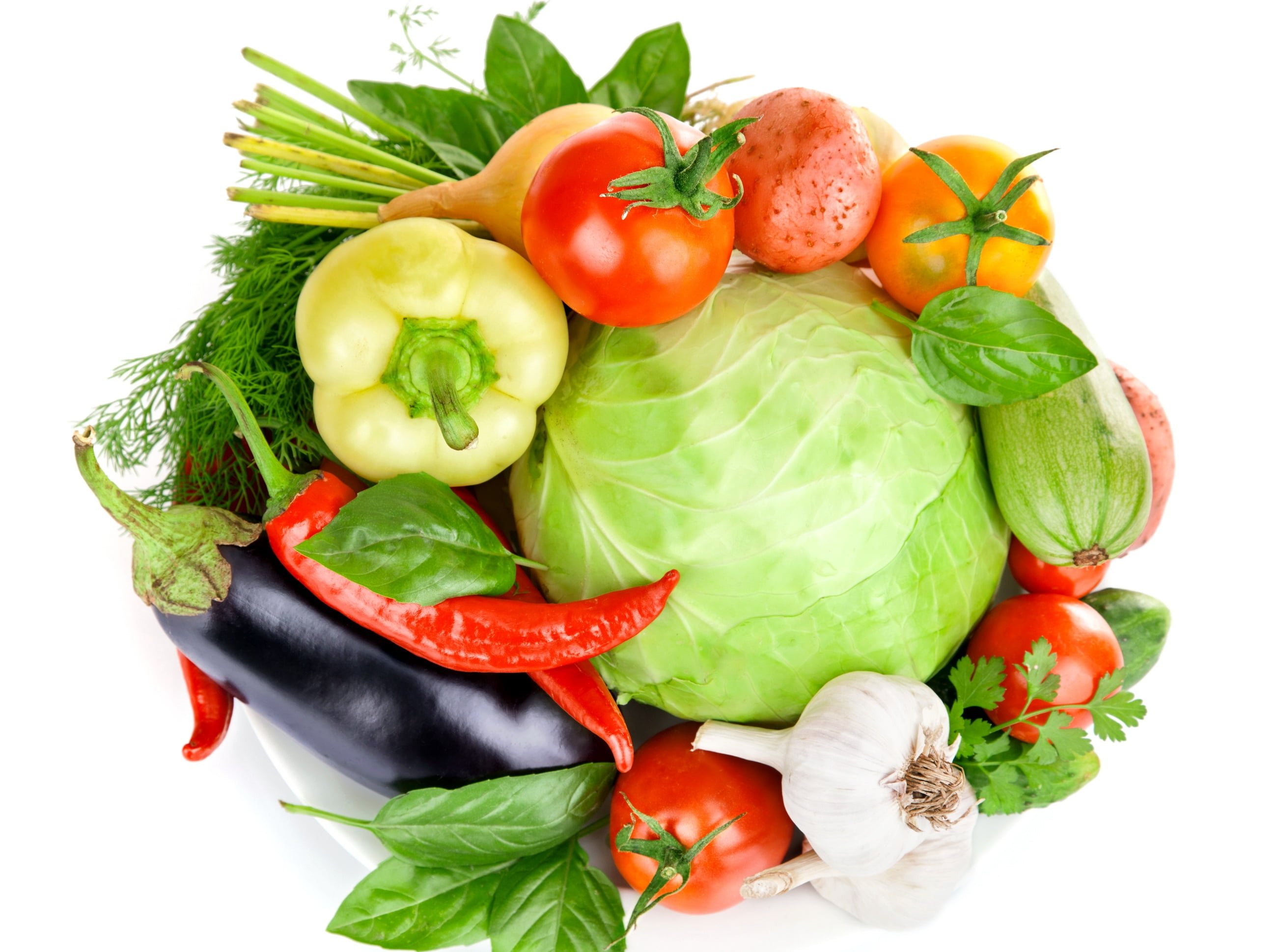 red, food and drink, red bell pepper, white background, wellbeing, assorted, food, vegetables, eggplant, fruit, studio shot, still life, healthy eating, HD Wallpaper