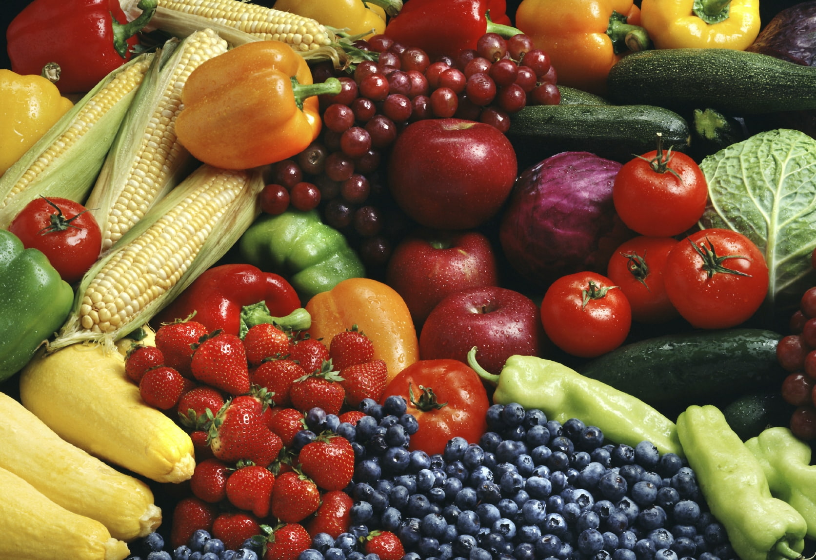 apples, apple, food, tomatoes, grapes, 720P, corn, art, technology, Vegetables, hd, fruits, peppers, HD Wallpaper