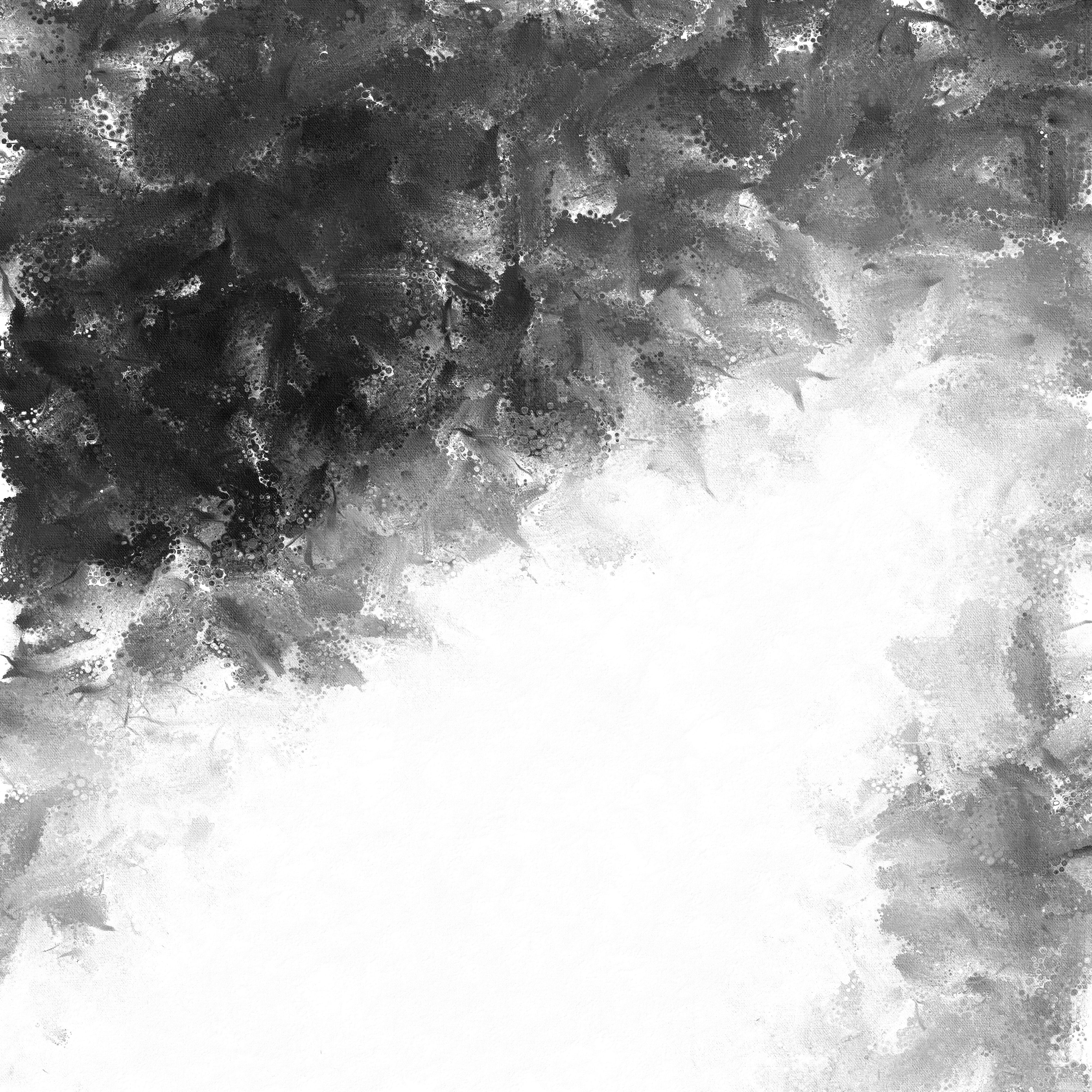 random, messy, tranquility, snow, painting, bristles, abstract, underwater, stroke, high angle view, mono color, black and white, winter, dirty, Phone HD Wallpaper