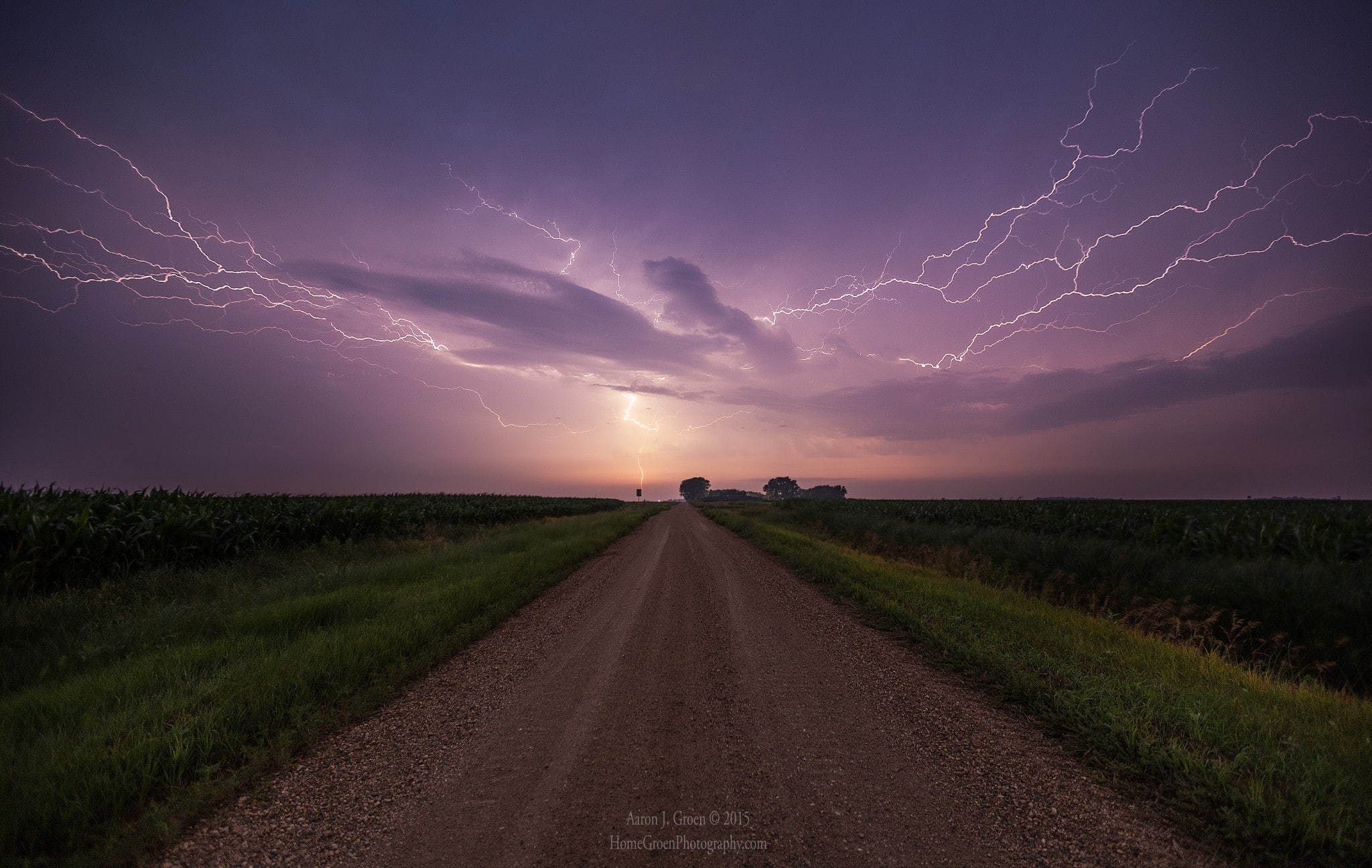 sunset, outdoors, photography, cloud - sky, direction, power in nature, storm, the way forward, transportation, environment, 1080P, nature, thunderstorm, HD Wallpaper
