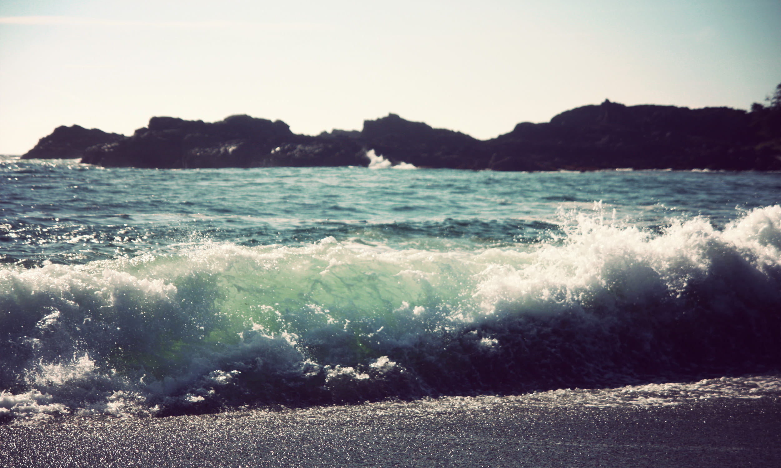 motion, pacific, rocks, aquatic sport, uclulet, ucluelet, waves, action, scenics - nature, sky, beauty in nature, water, sea, natural, mist, beach, british columbia, HD Wallpaper