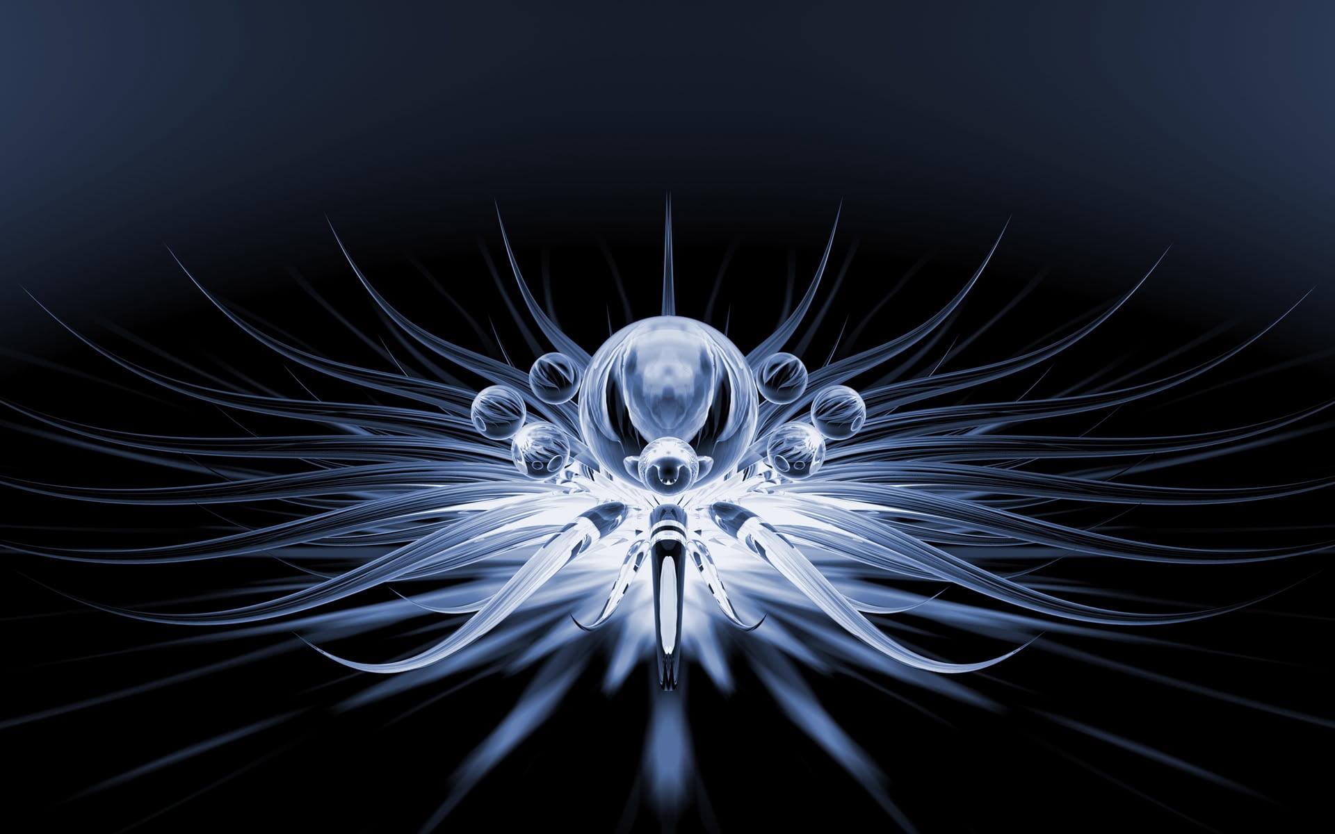 science, electricity, light - natural phenomenon, technology, illuminated, lighting equipment, black background, virus, 1080P, gray, human Cell, abstract, HD Wallpaper