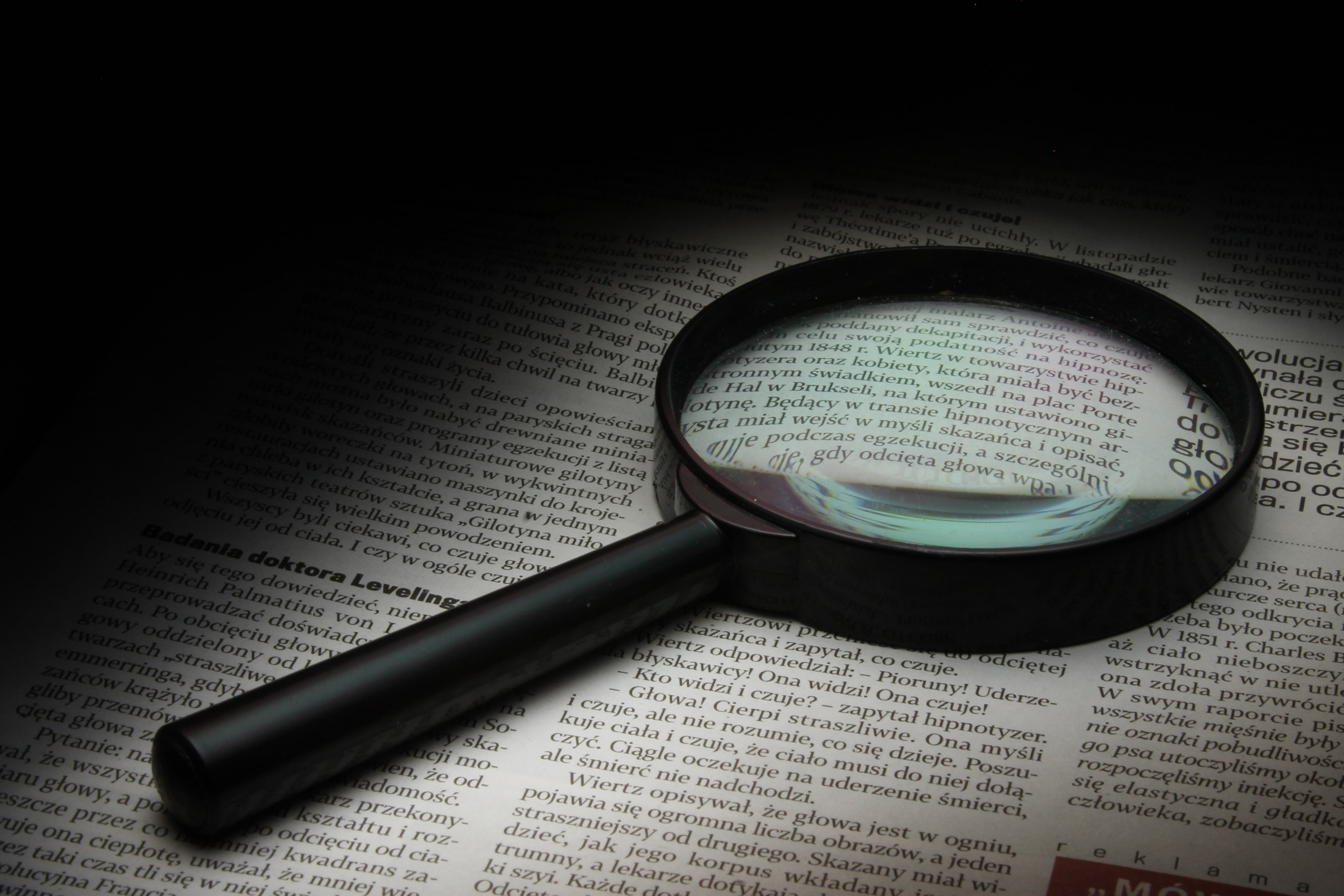 open, exploration, glass, lens - Optical Instrument, technology, paper, education, text, book, searching, frame, eyeglasses, magnifier, data, publication, HD Wallpaper