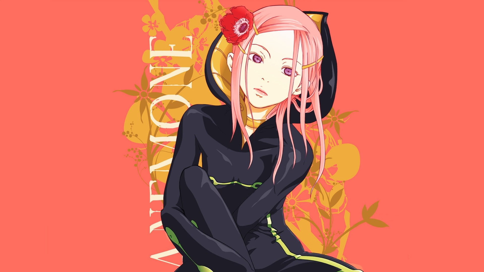 young adult, one person, anime girls, indoors, standing, Anemone (Eureka Seven), beautiful woman, casual clothing, women, looking away, studio shot, Eureka Seven, HD Wallpaper