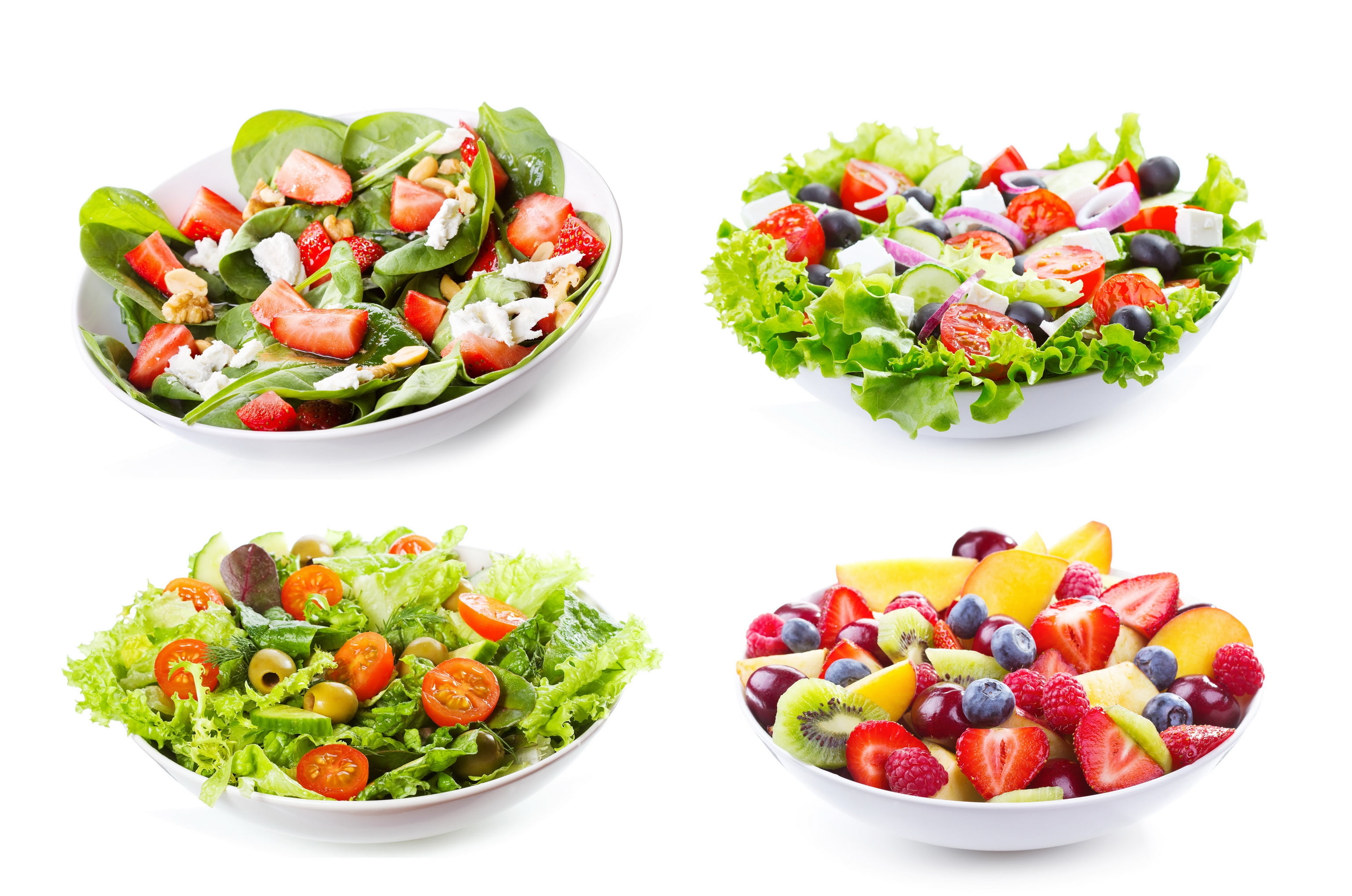 close-up, food And Drink, studio shot, lettuce, onion, cheese, eating, bowl, freshness, healthy Lifestyle, cut out, leaf, food, tomato, gourmet, vegetarian Food, HD Wallpaper