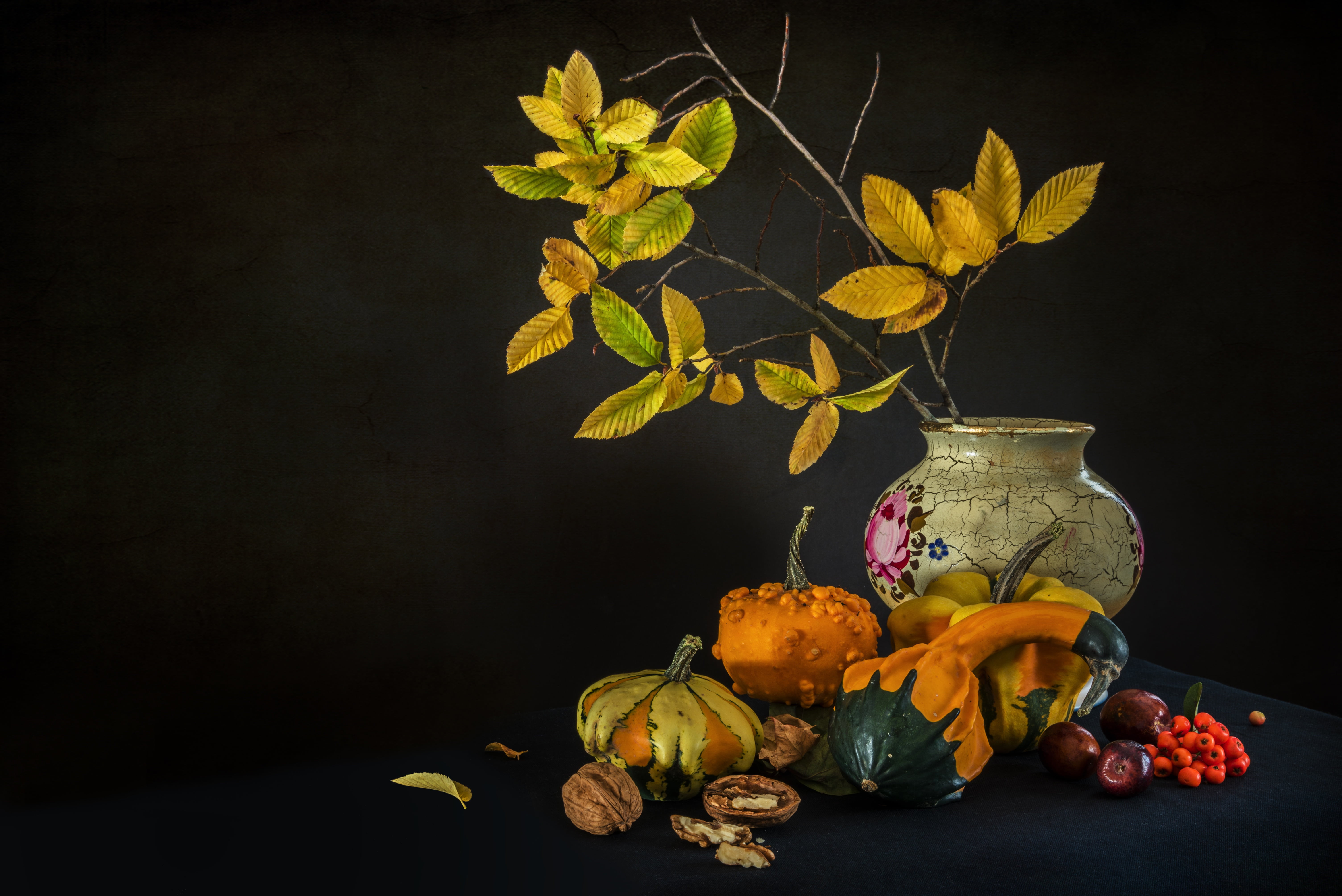 white, nature, food and drink, wellbeing, nuts, studio shot, color, plant, bottle, still life, pumpkin, bodegones, ceramic, backgrounds, vegetable, no people, HD Wallpaper