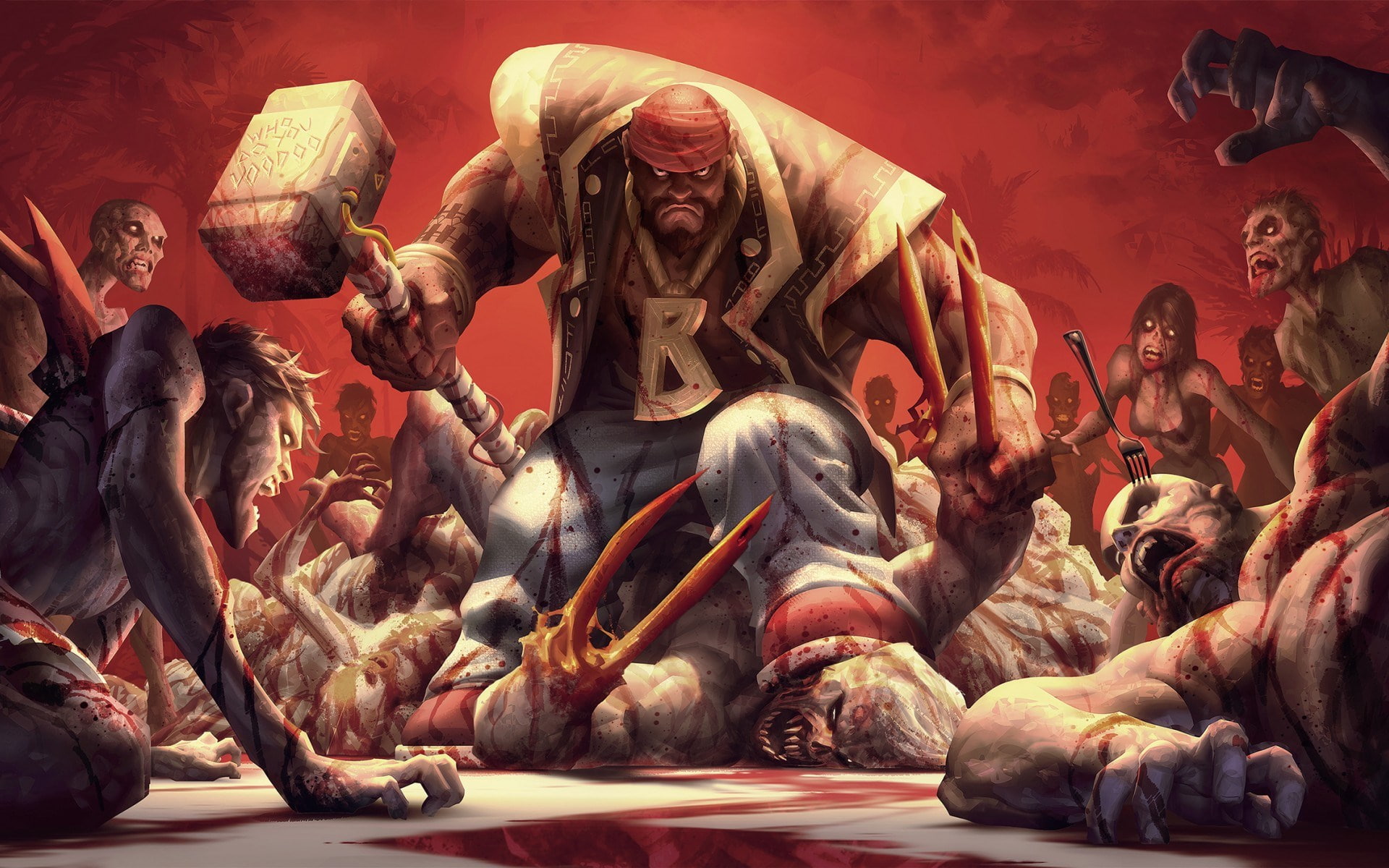 1080P, Dead Island: Epidemic, HD Wallpaper
