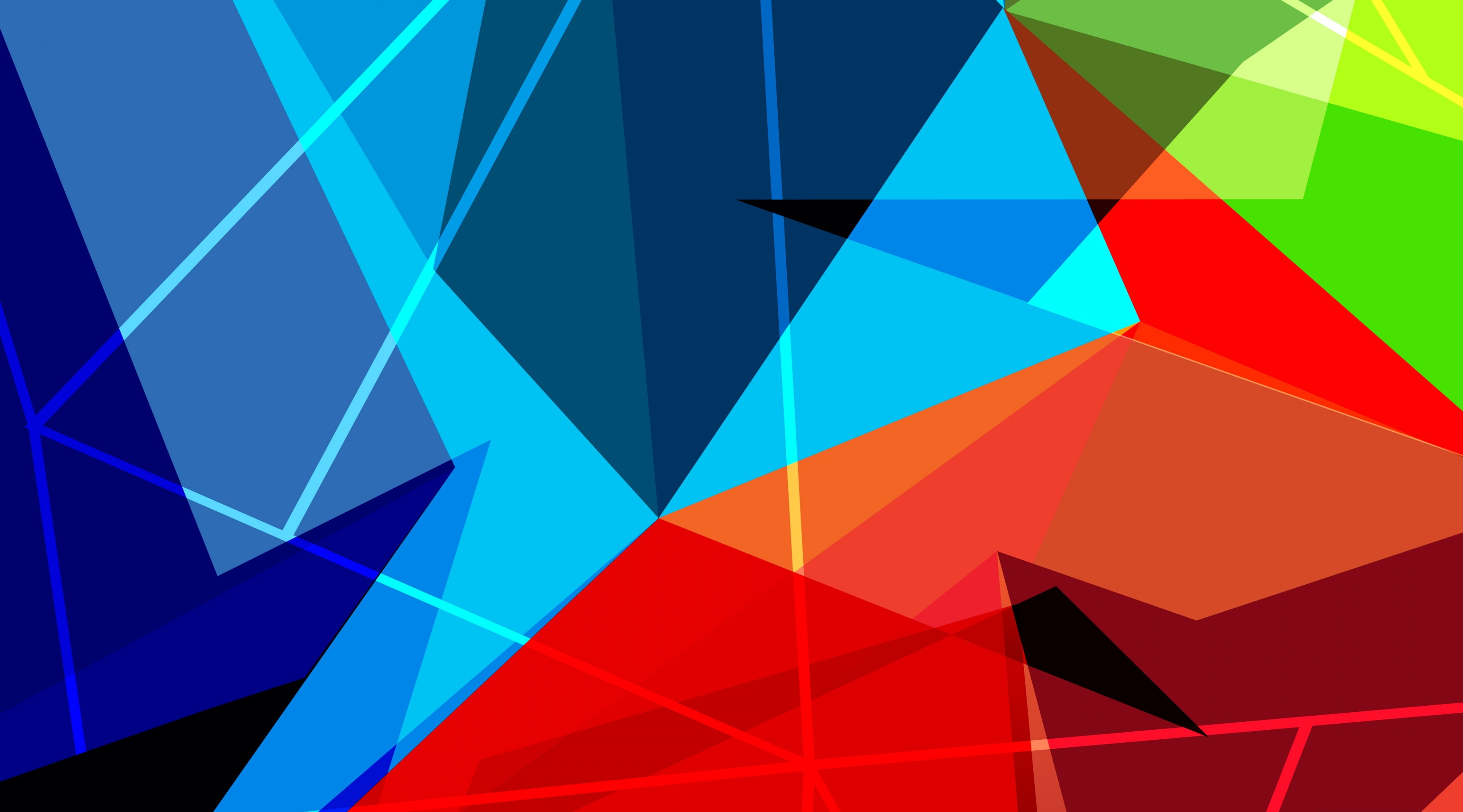 multi colored, colored background, new, illustrator, contrasts, geometric shape, pattern, apple, multicolored, backgrounds, highspeed, copy space, fever, HD Wallpaper