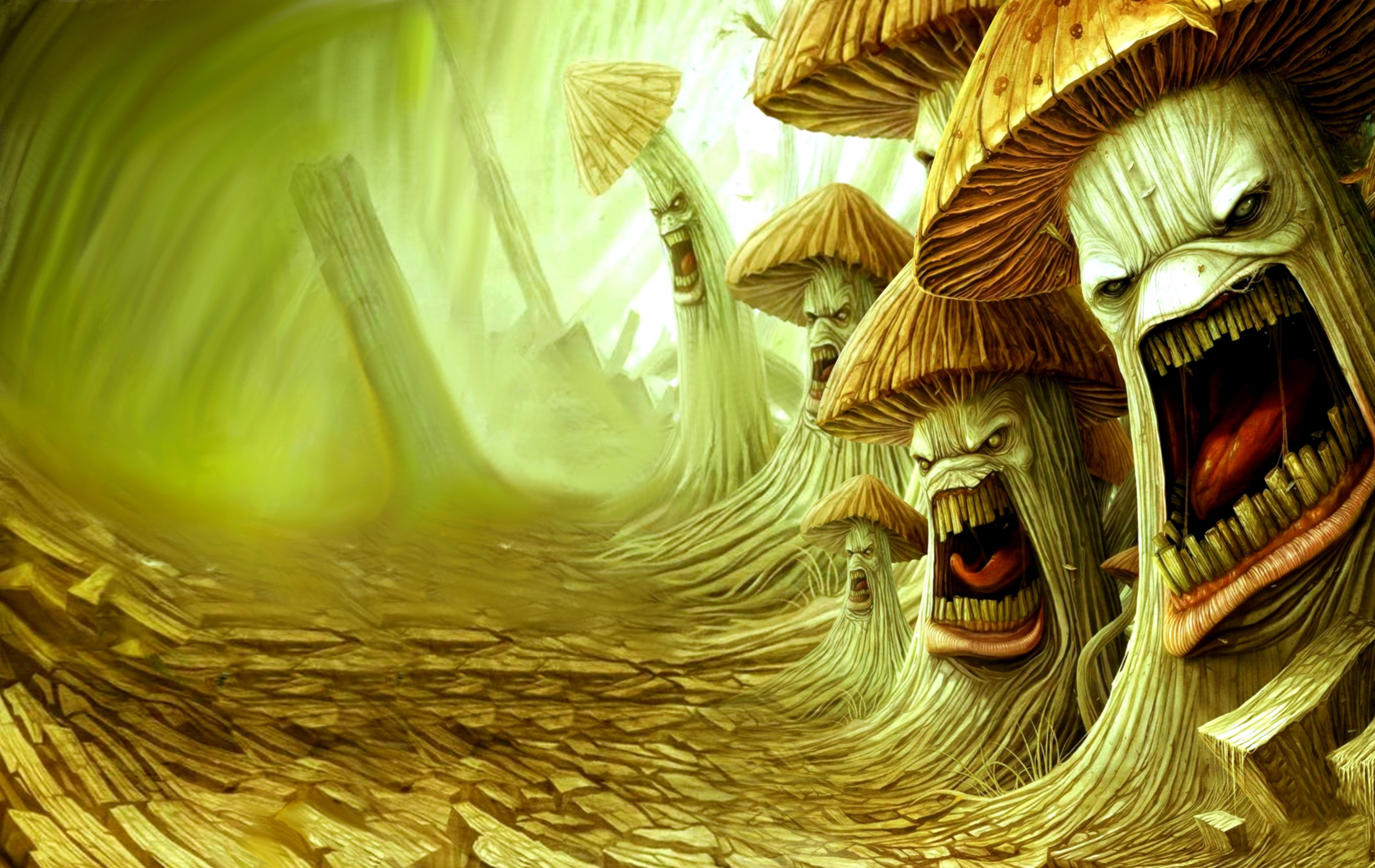 infected mushroom, 2K, HD Wallpaper