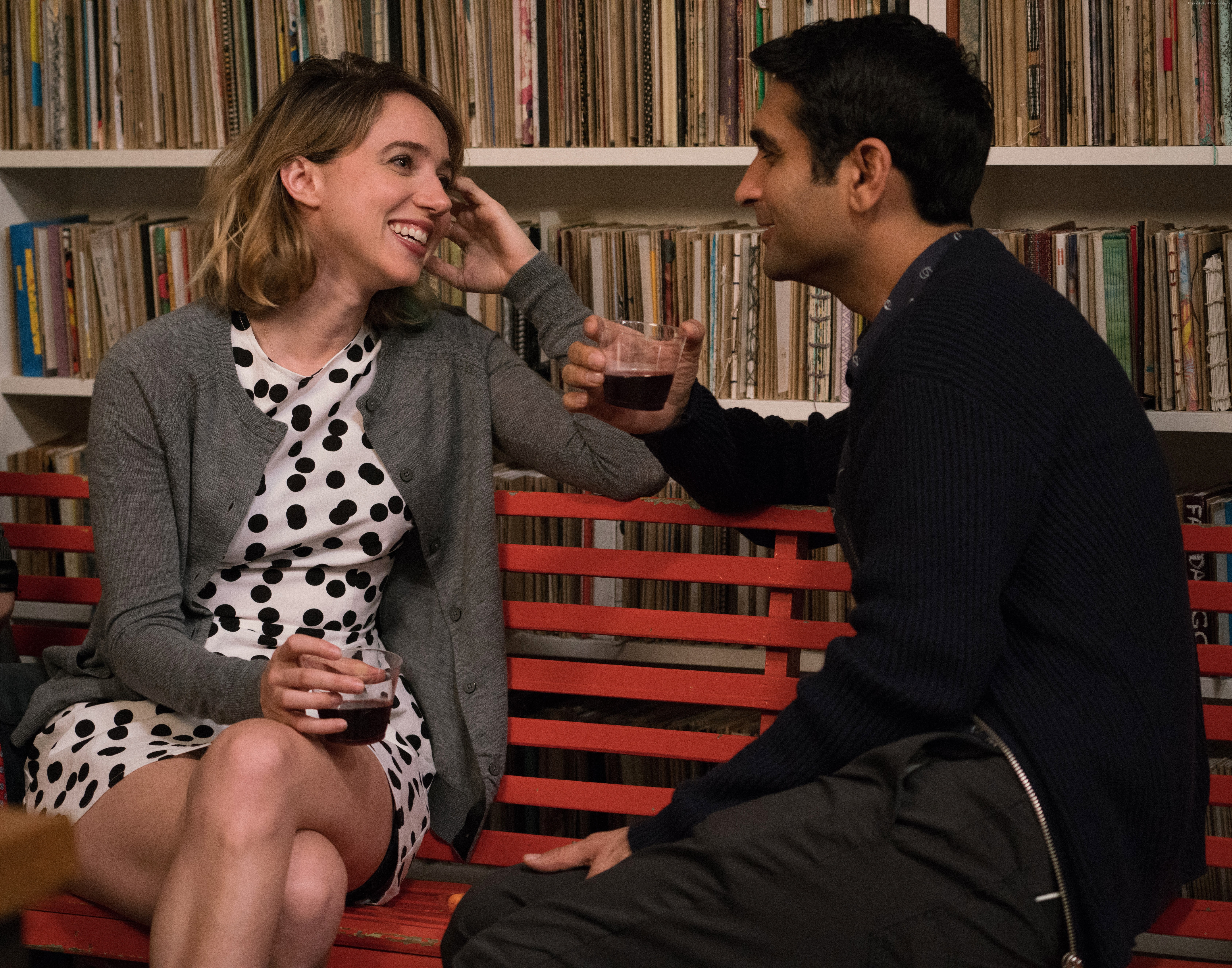 Zoe Kazanl, The Big Sick, Kumail Nanjiani, 5K, 8k, HD Wallpaper