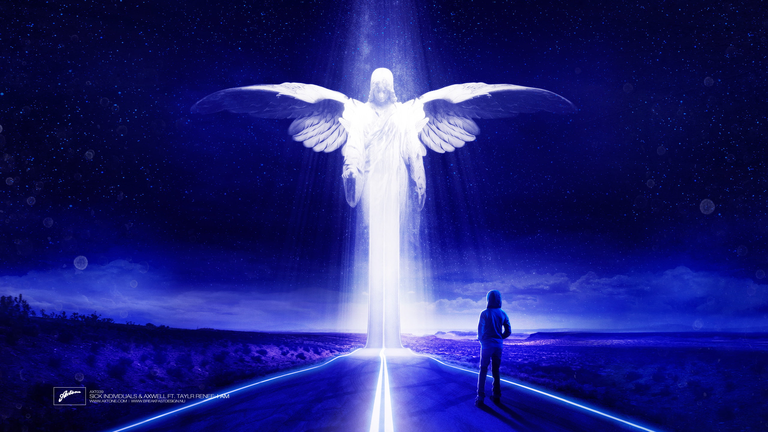 Taylr Renee, track, road, Sick Individuals, I AM, Axwell, axtone, 2K, angel, HD Wallpaper