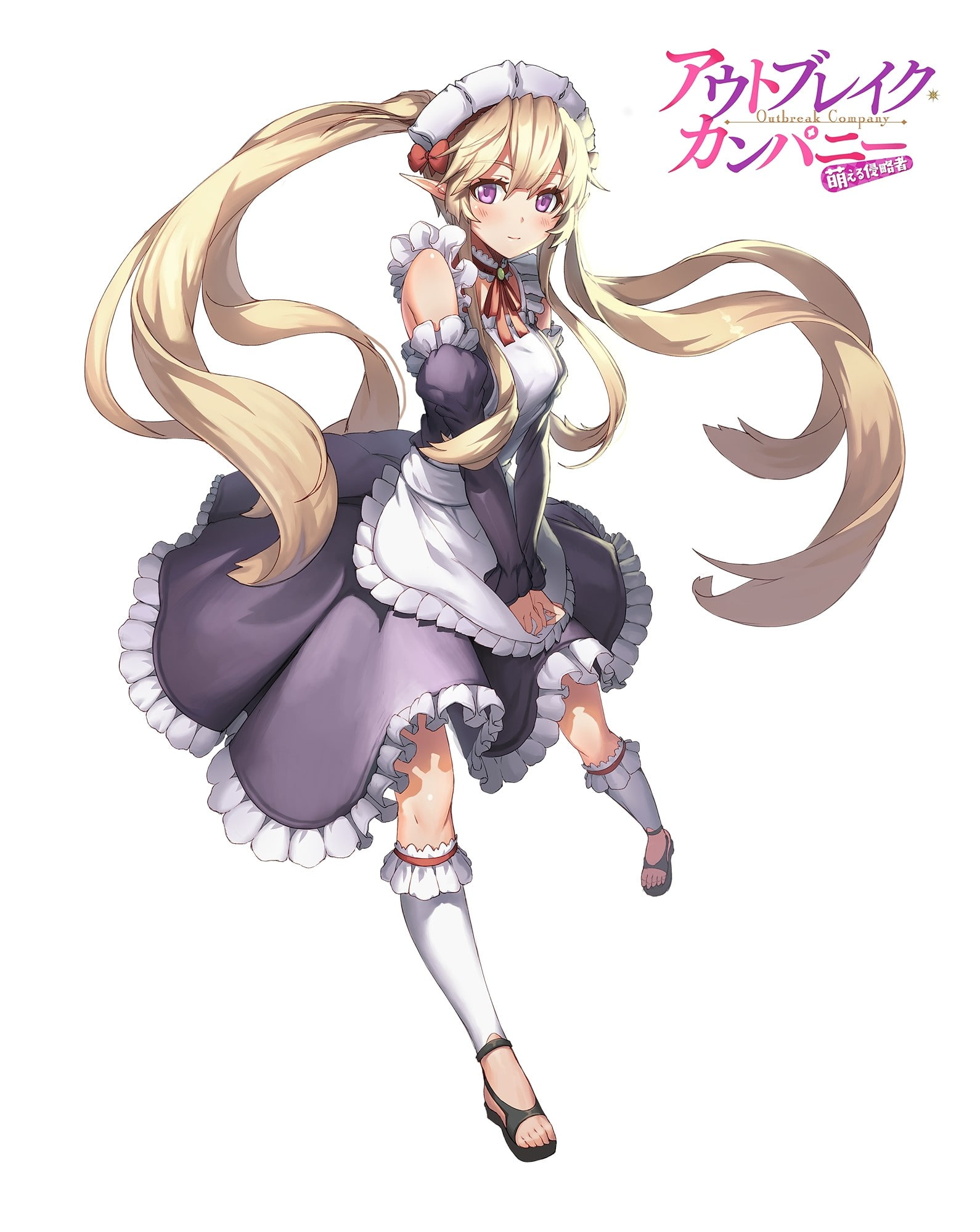 Outbreak Company, anime girls, 1080P, Myucel Foaran, Phone HD Wallpaper