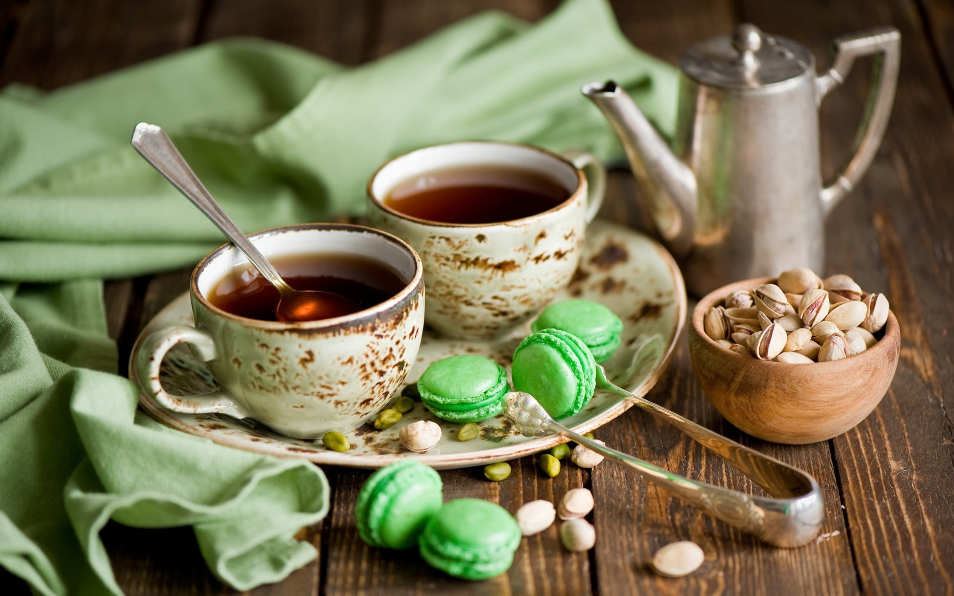 healthcare and medicine, tea - hot drink, bowls, hot drink, food and drink, tea, food, drink, mug, spoons, refreshment, spoon, eating utensil, cup, 1080P, HD Wallpaper