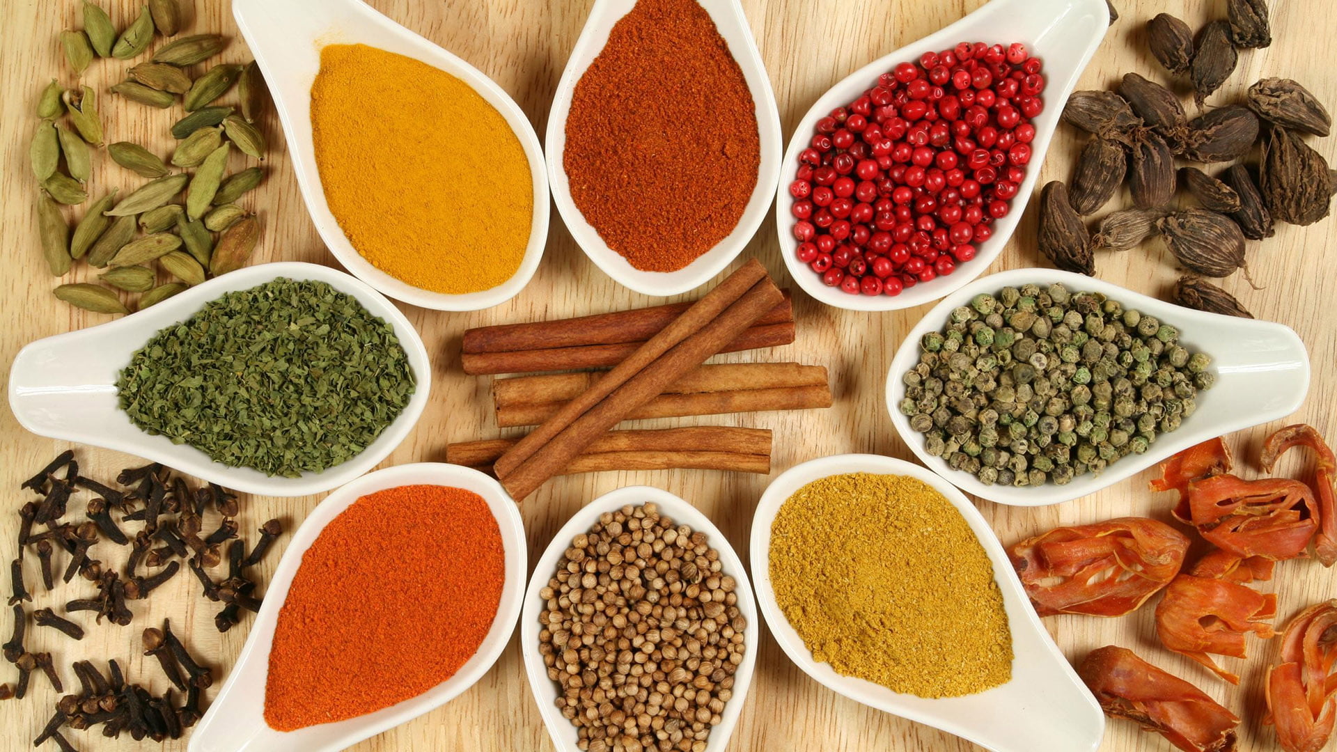 healthy, black peppercorn, spice, cardamom, organic, chili pepper, spoon, closeup, multi colored, nut, dried, sweet, aroma, paprika, rouge, aromatic, close, HD Wallpaper
