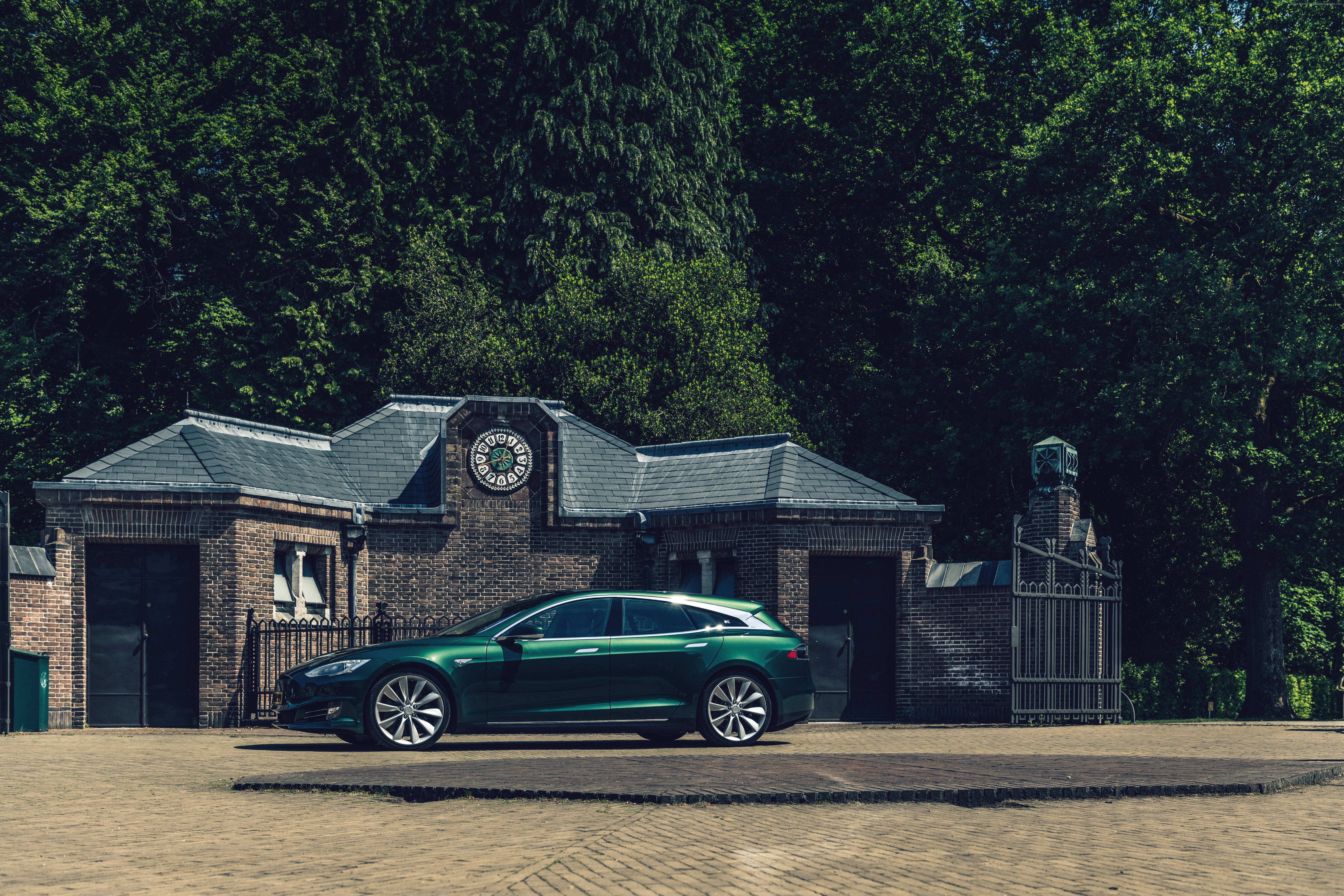 Tesla Model S Shooting Brake, 2018 Cars, 6K, electric car, 5K, HD Wallpaper