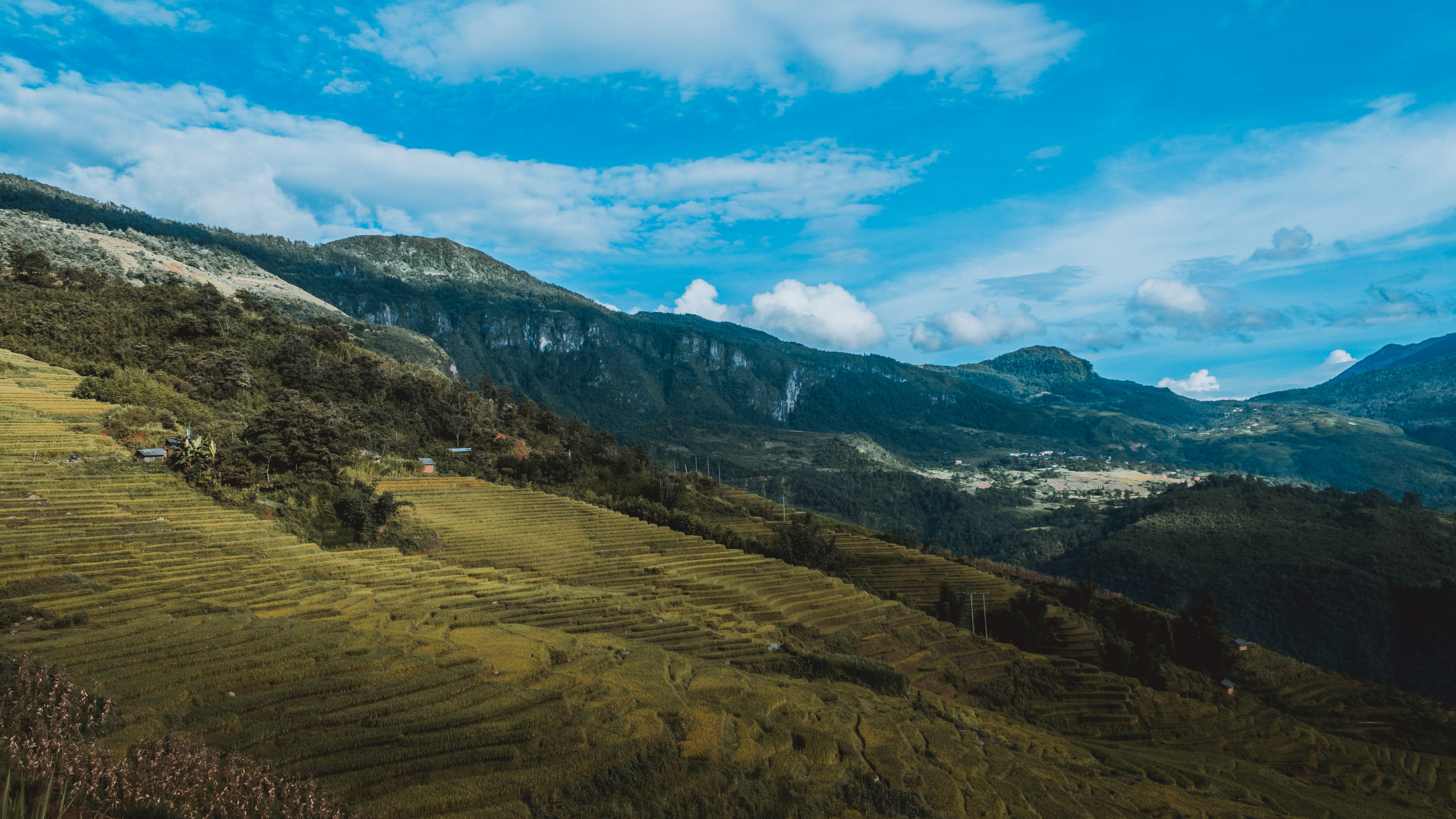 tranquility, tranquil scene, mountain, remote, no people, nature, rural scene, scenics - nature, beauty in nature, cloud - sky, day, environment, non-urban scene, HD Wallpaper