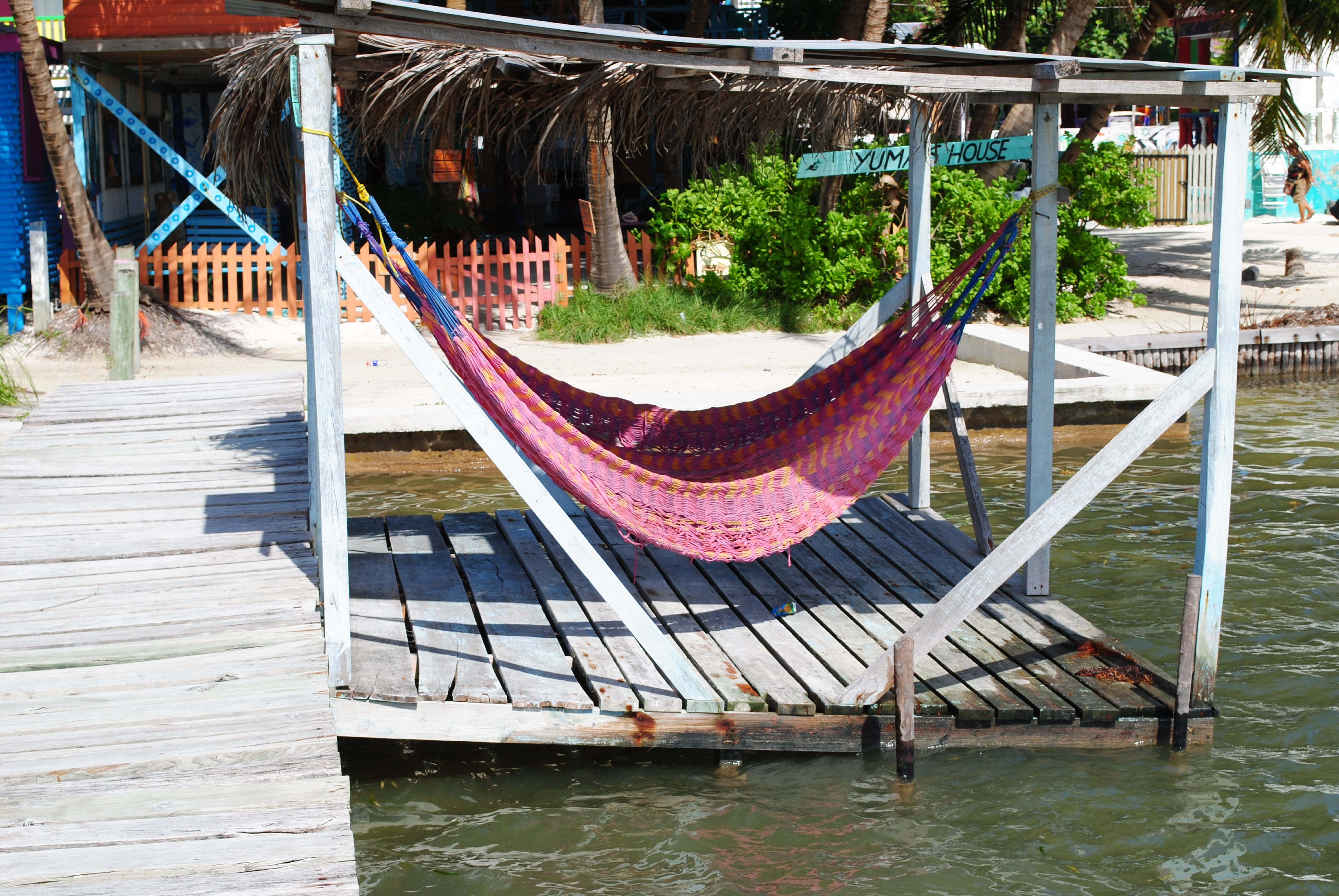 moored, 5K, water, plant, central america, nature, nautical vessel, ambergris, built structure, tree, cay caulker, belize, mode of transportation, transportation, HD Wallpaper