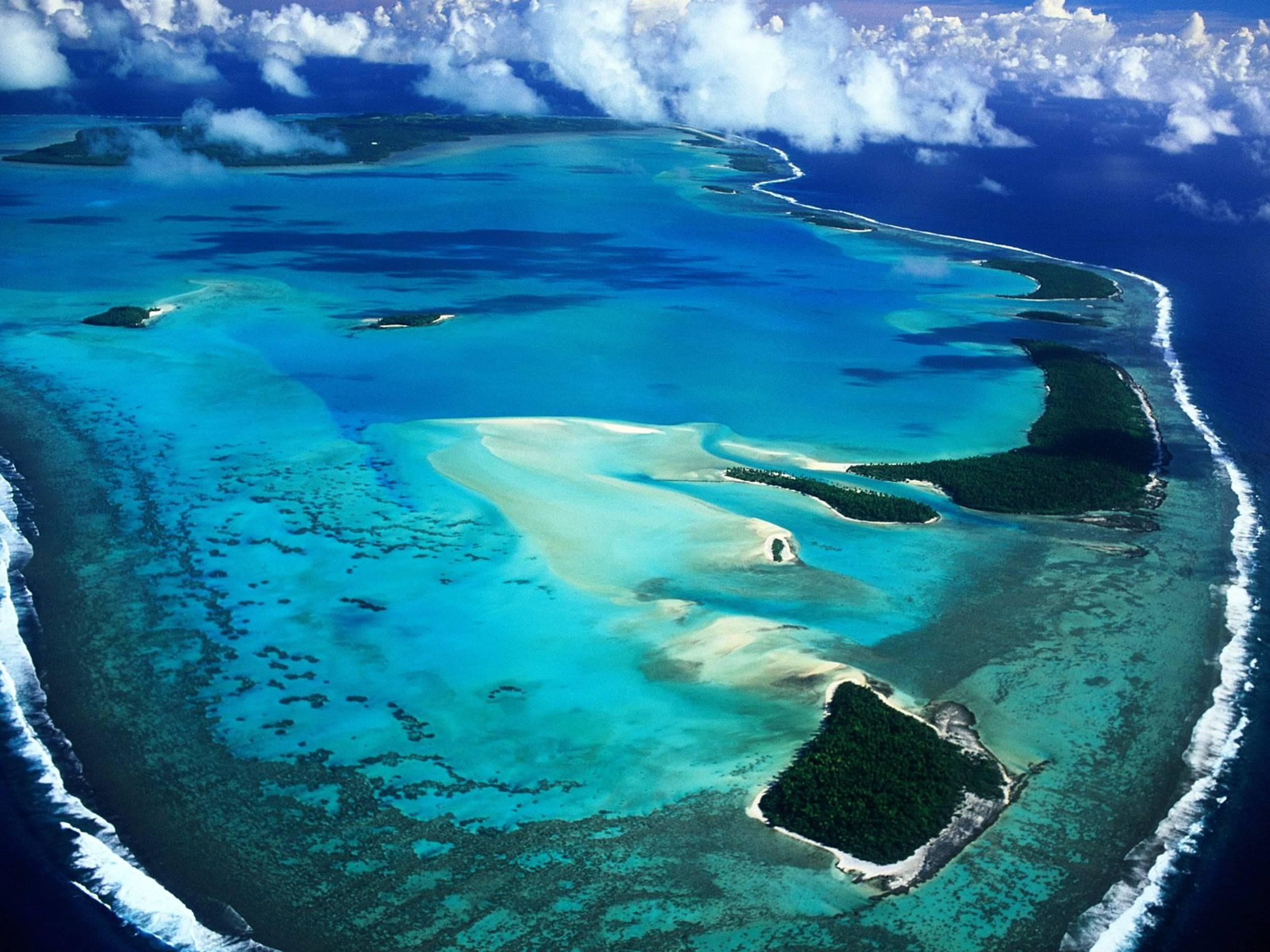 helicopter, polynesia, aitutaki, paradis, ocean, plane, 1080P, south, blue, island, isls, aerial, arial, atoll, photo, view, cook, beach, HD Wallpaper