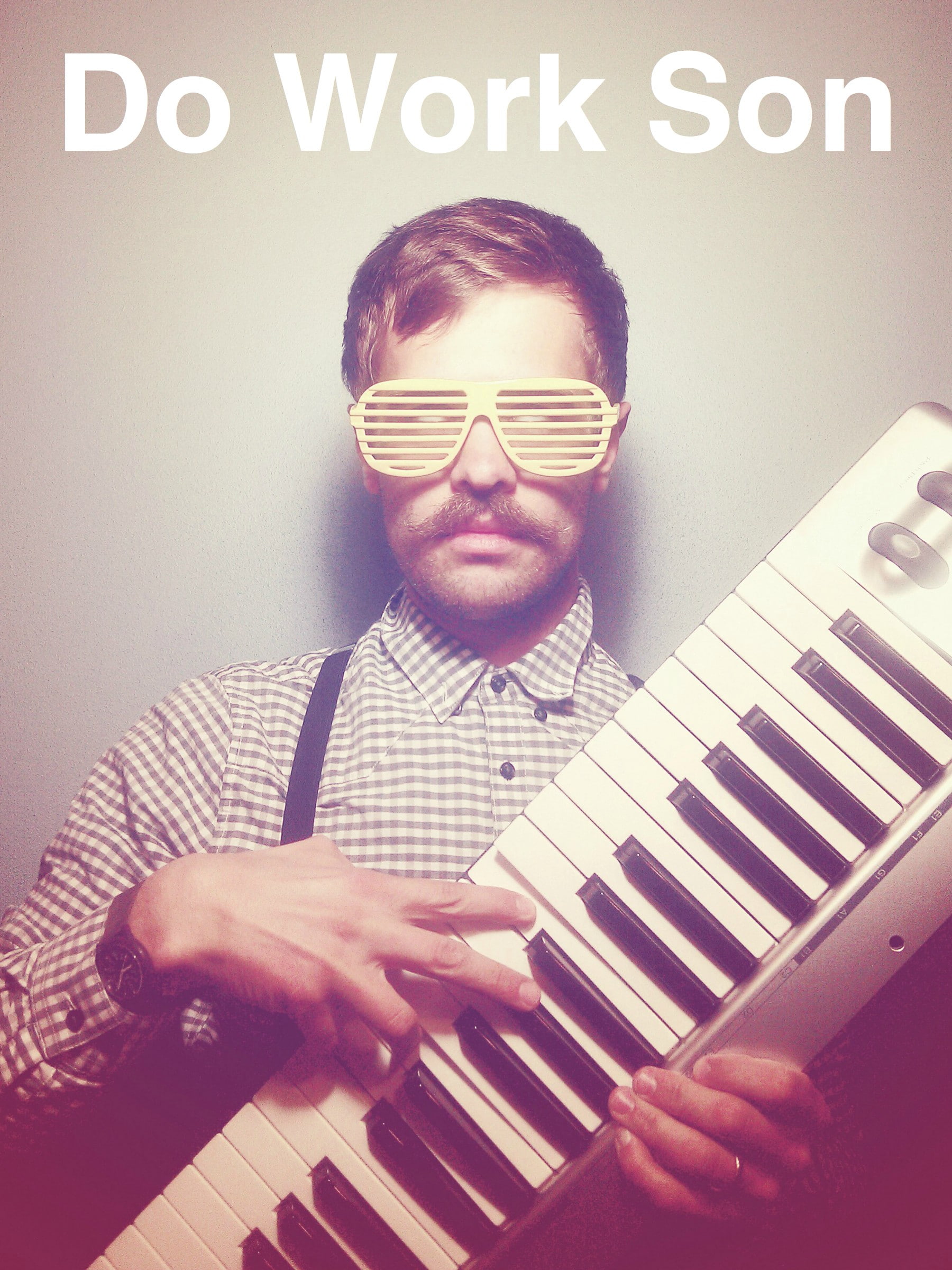 glasses, 1080P, synthesizer, Phone HD Wallpaper